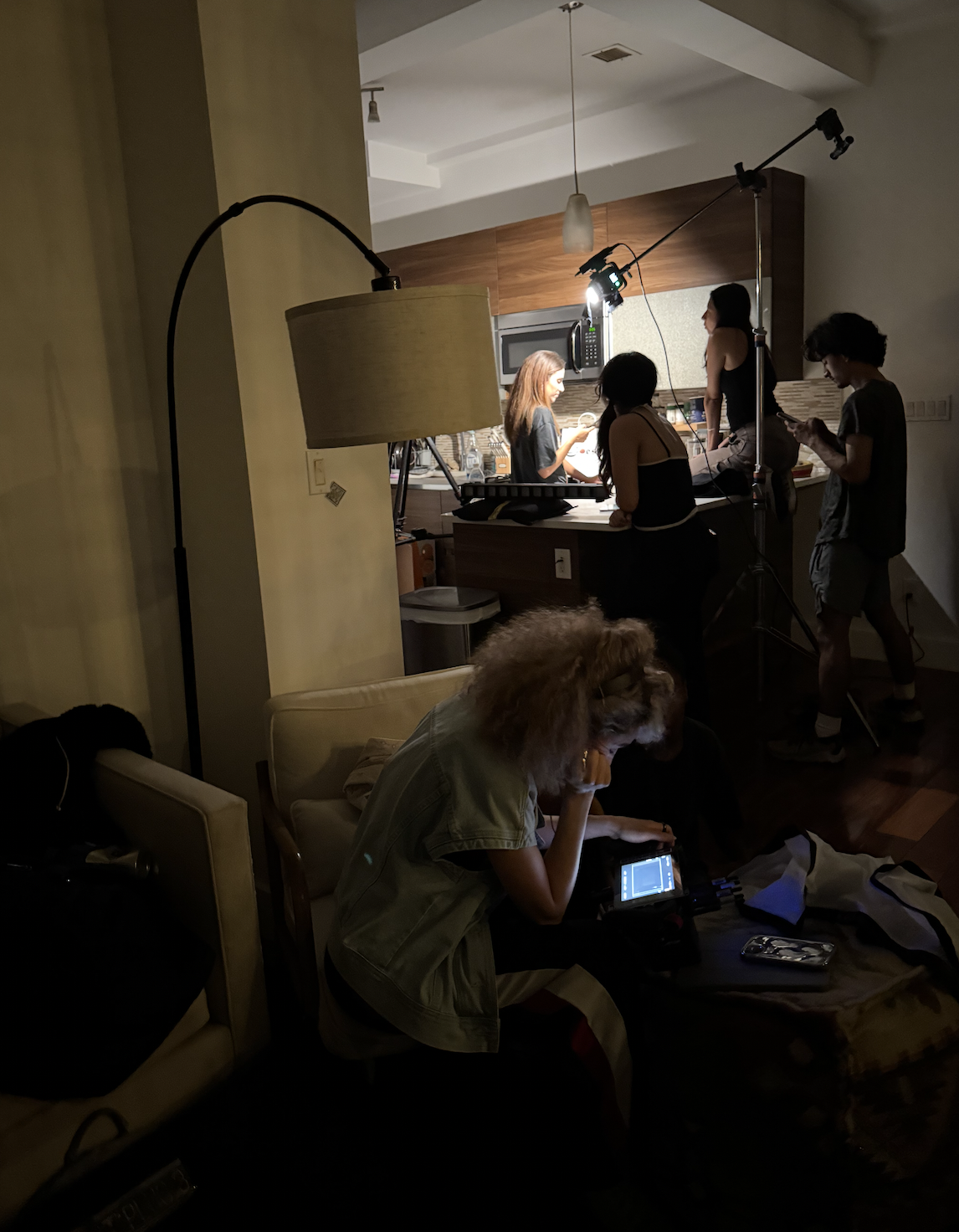 BTS shot from It's Complicated