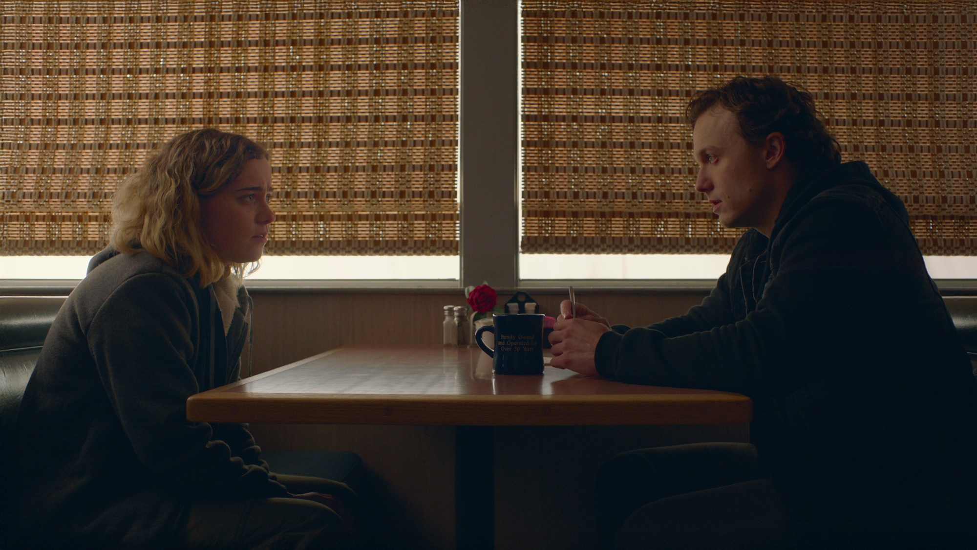 Film still from WAIT