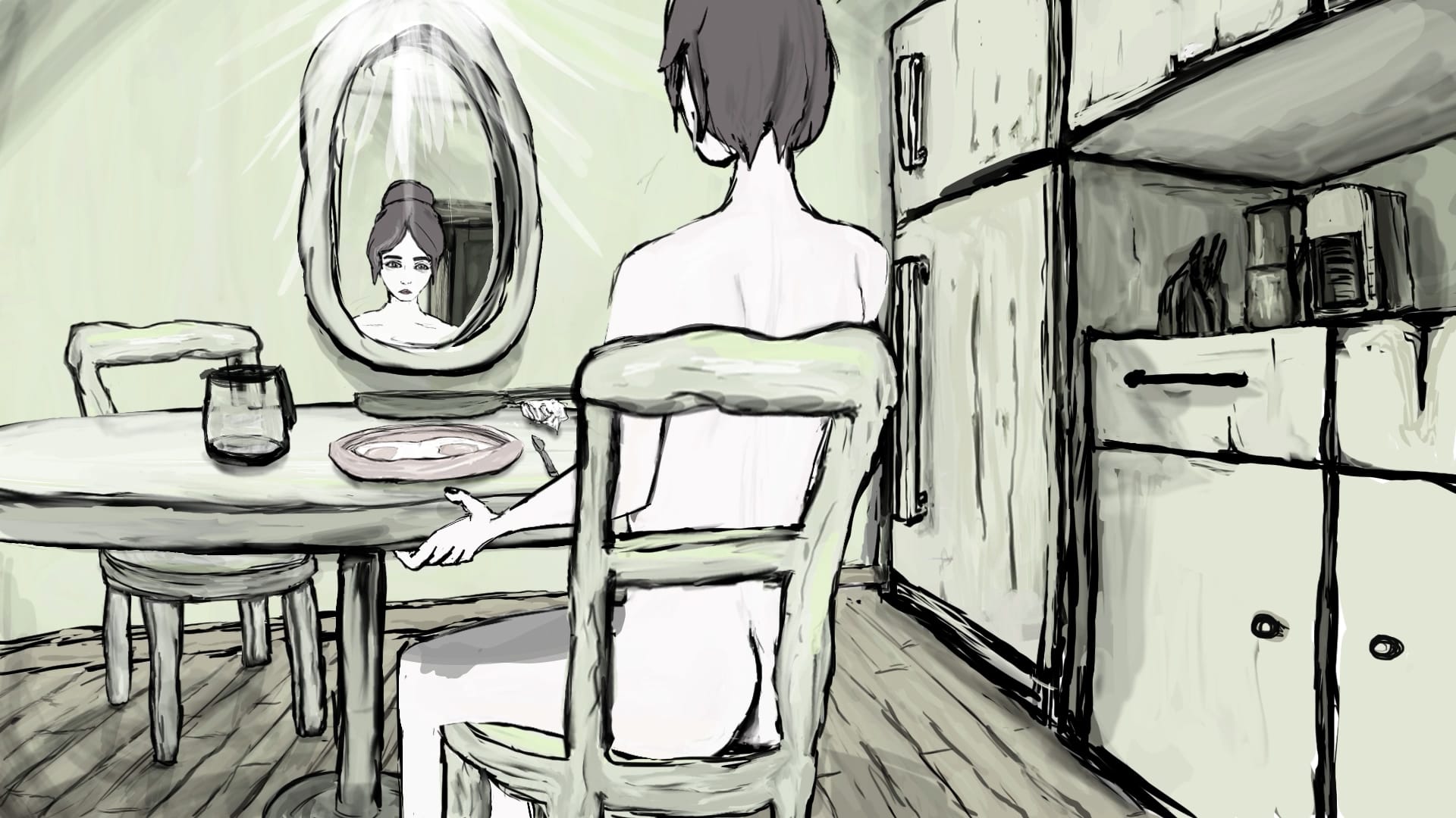 Film still from Cracked