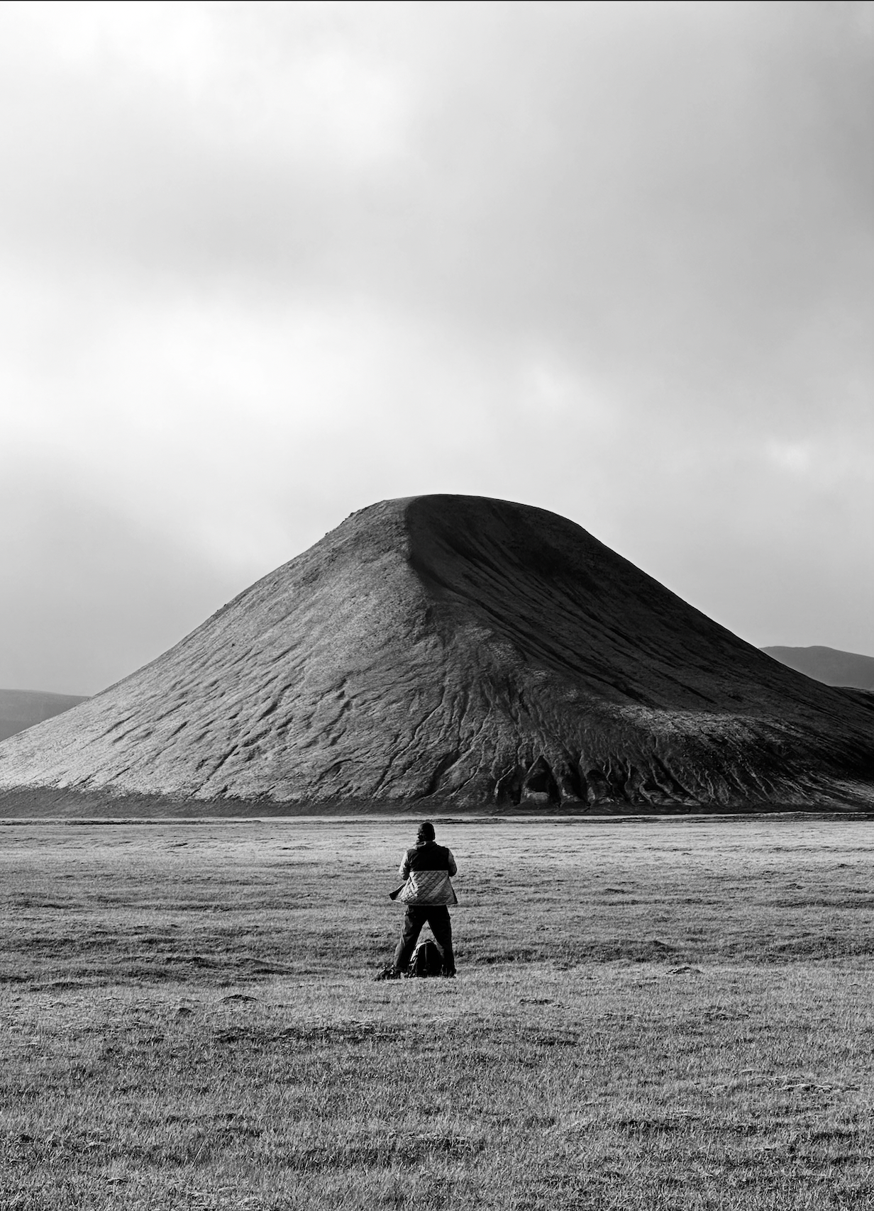 BTS shot from Fjallferð