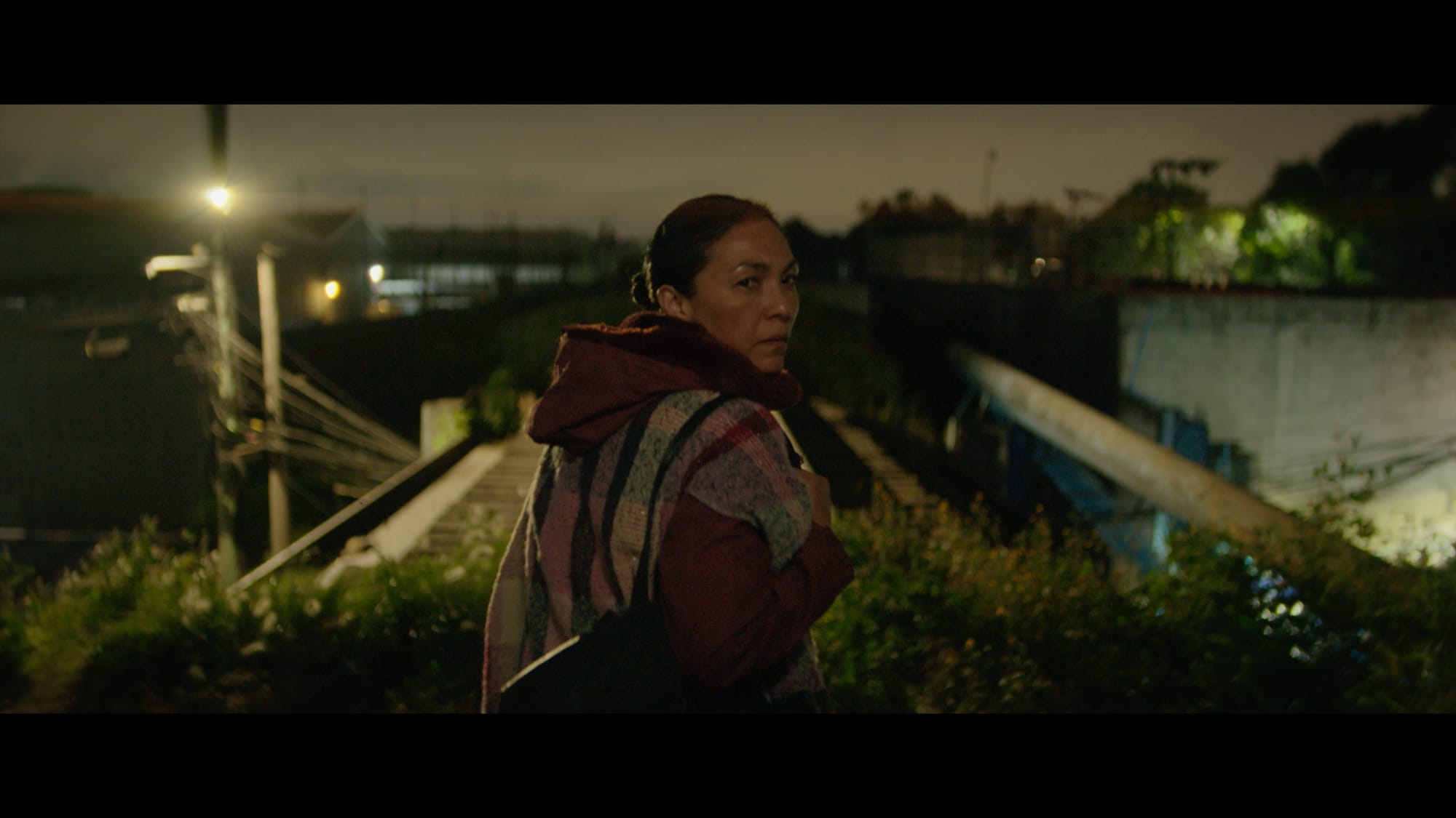 Film still from Diana la Cazadora