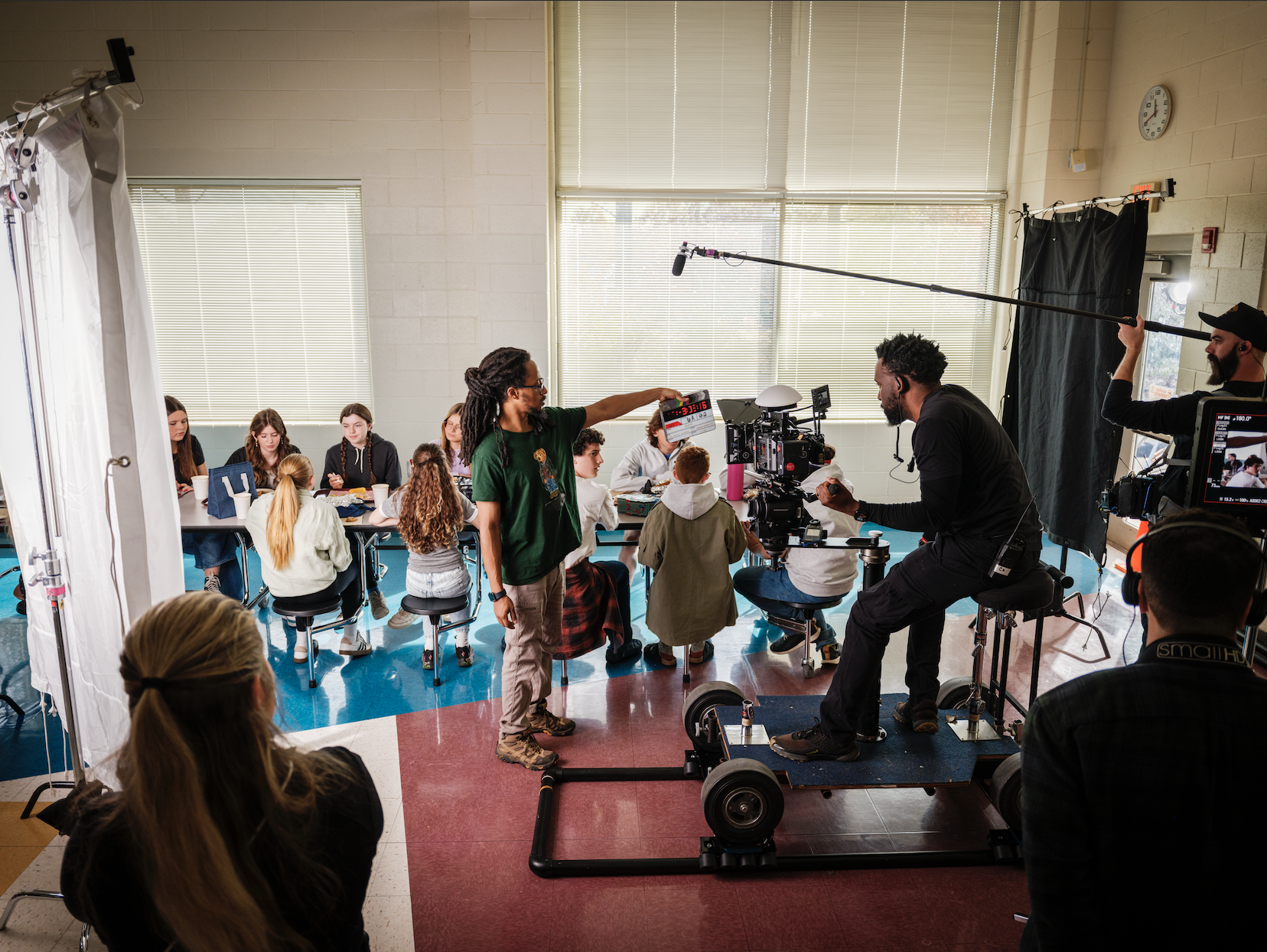 BTS shot from Lunch Box