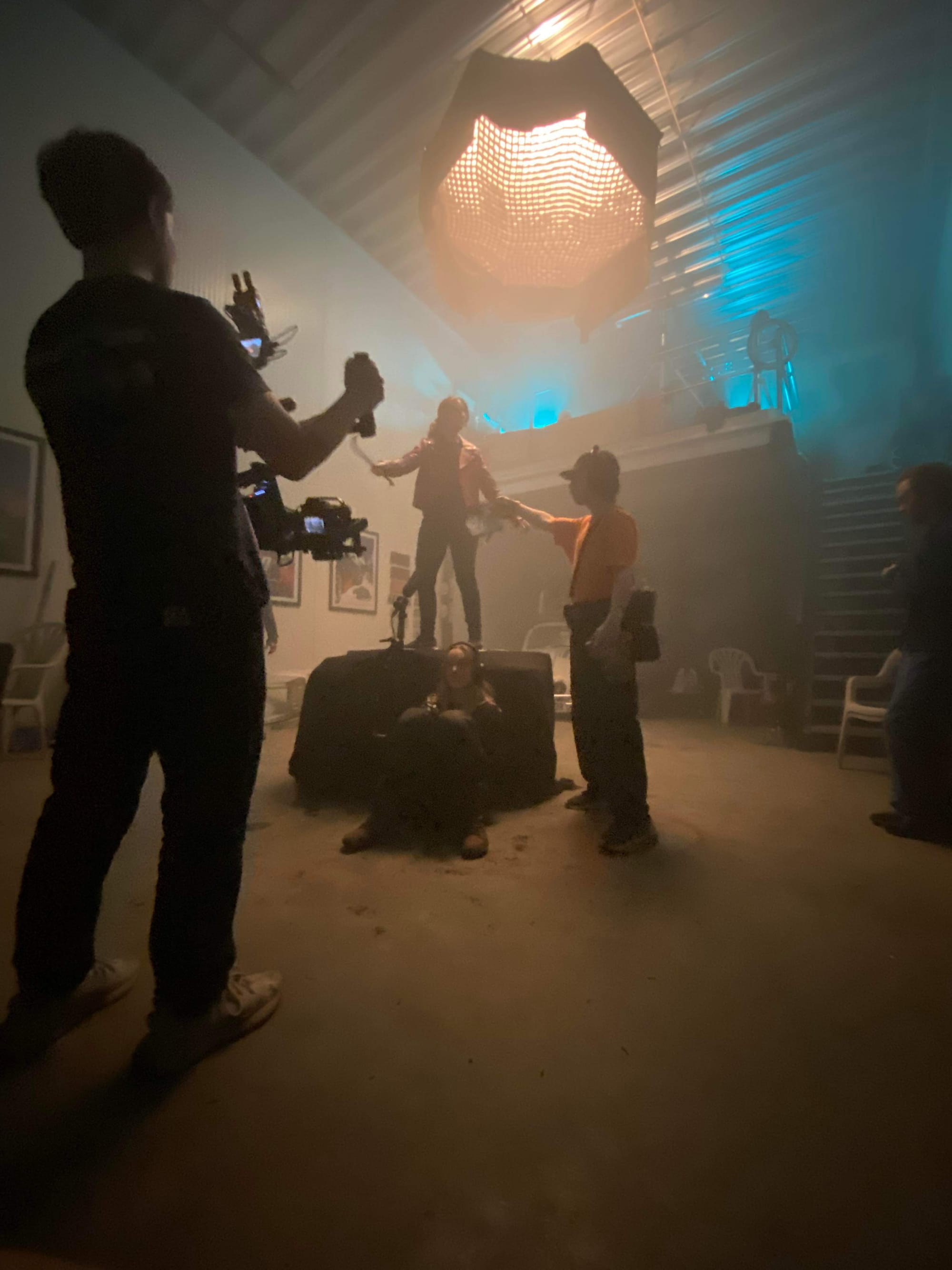 BTS shot from Temporal Takedown