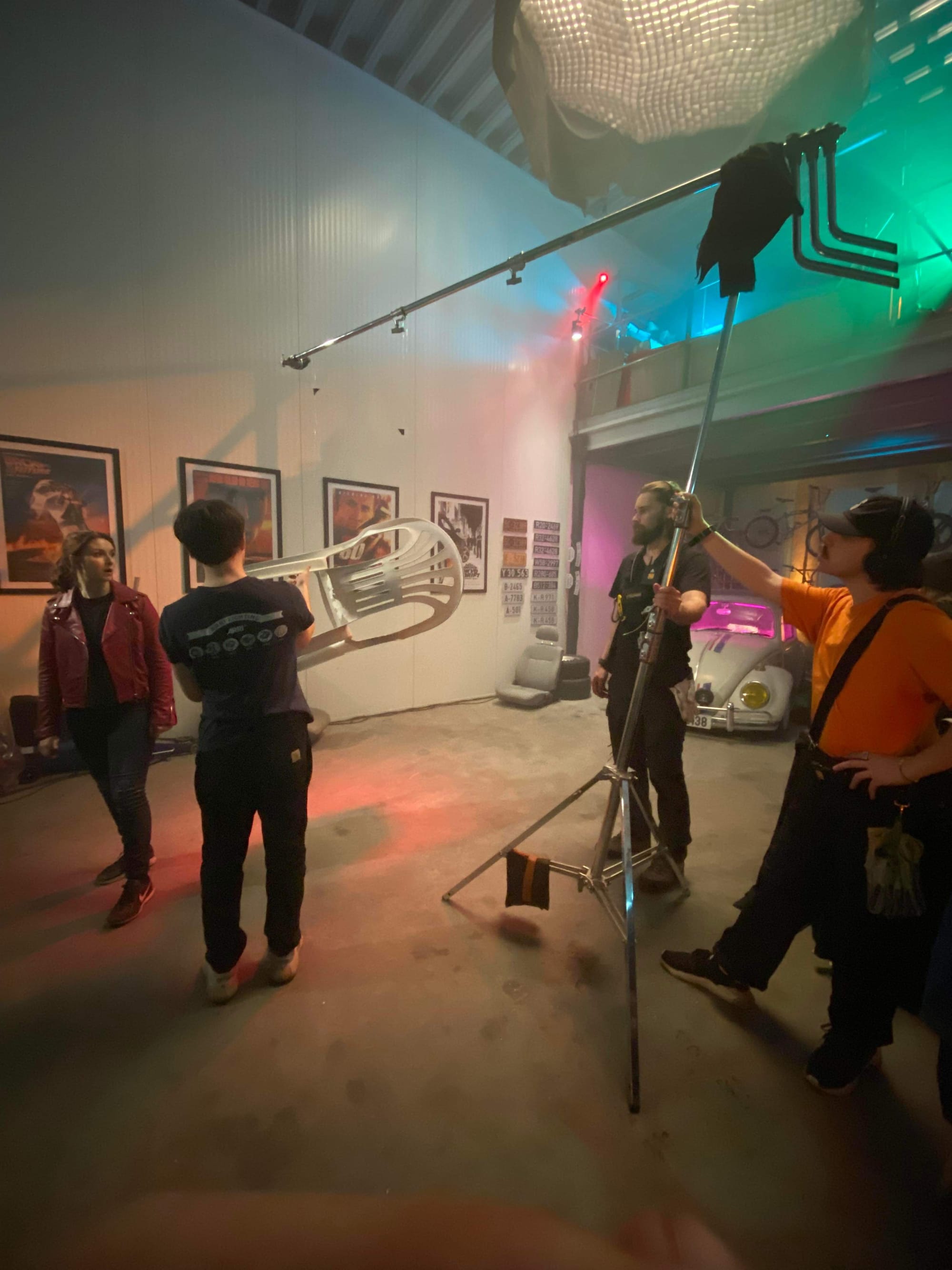 BTS shot from Temporal Takedown