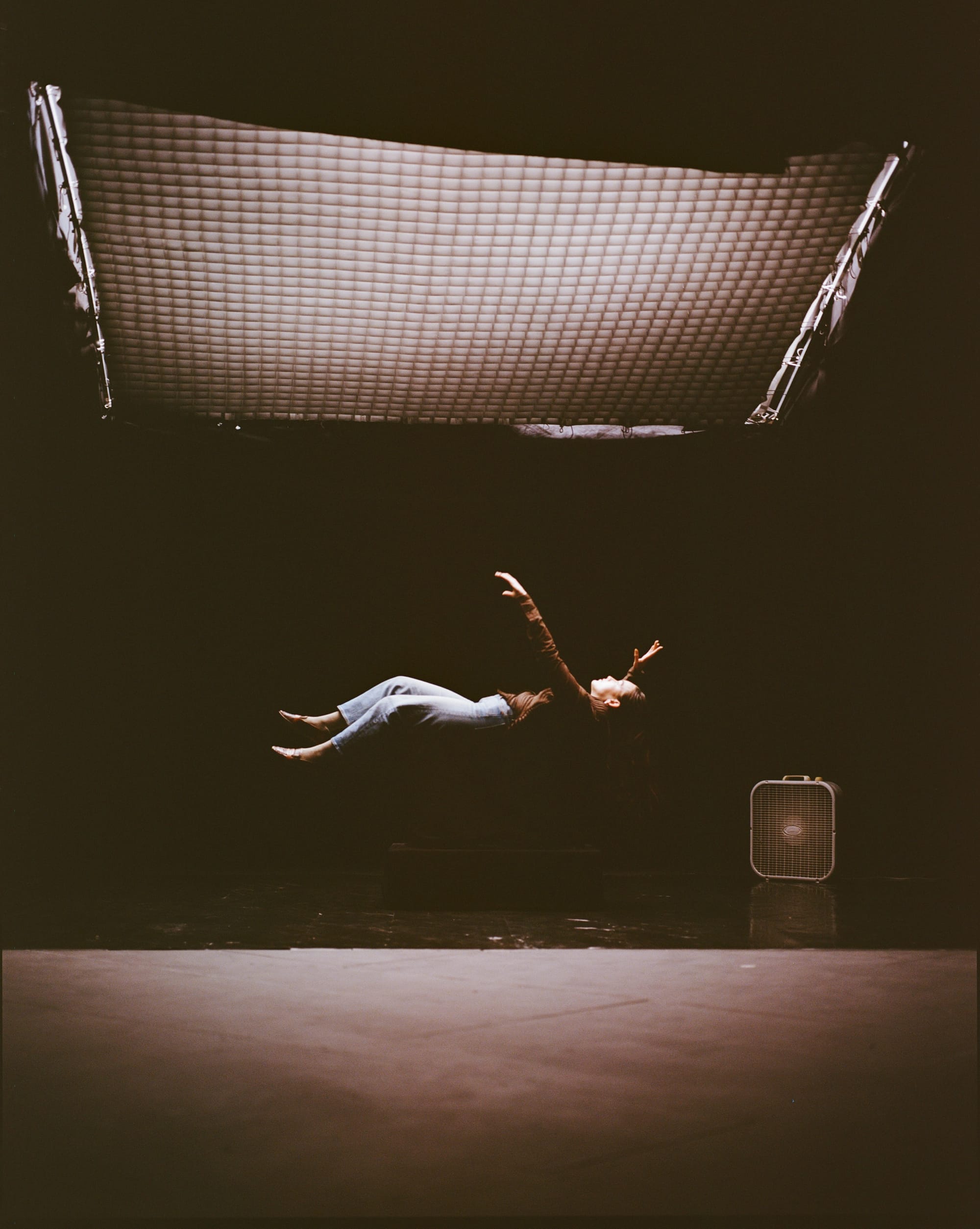 BTS shot from Chi Mangia Solo