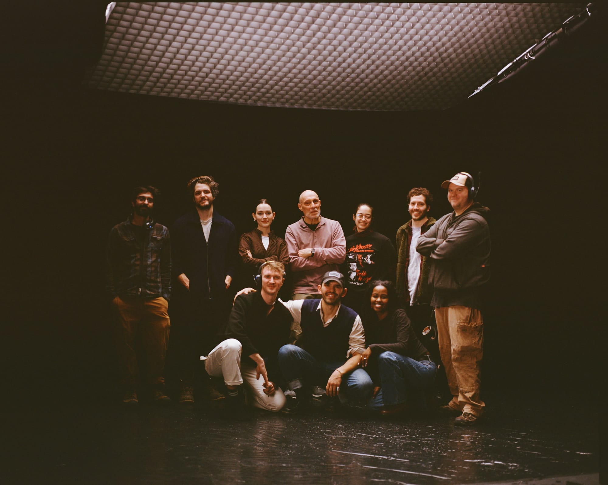 BTS shot from Chi Mangia Solo