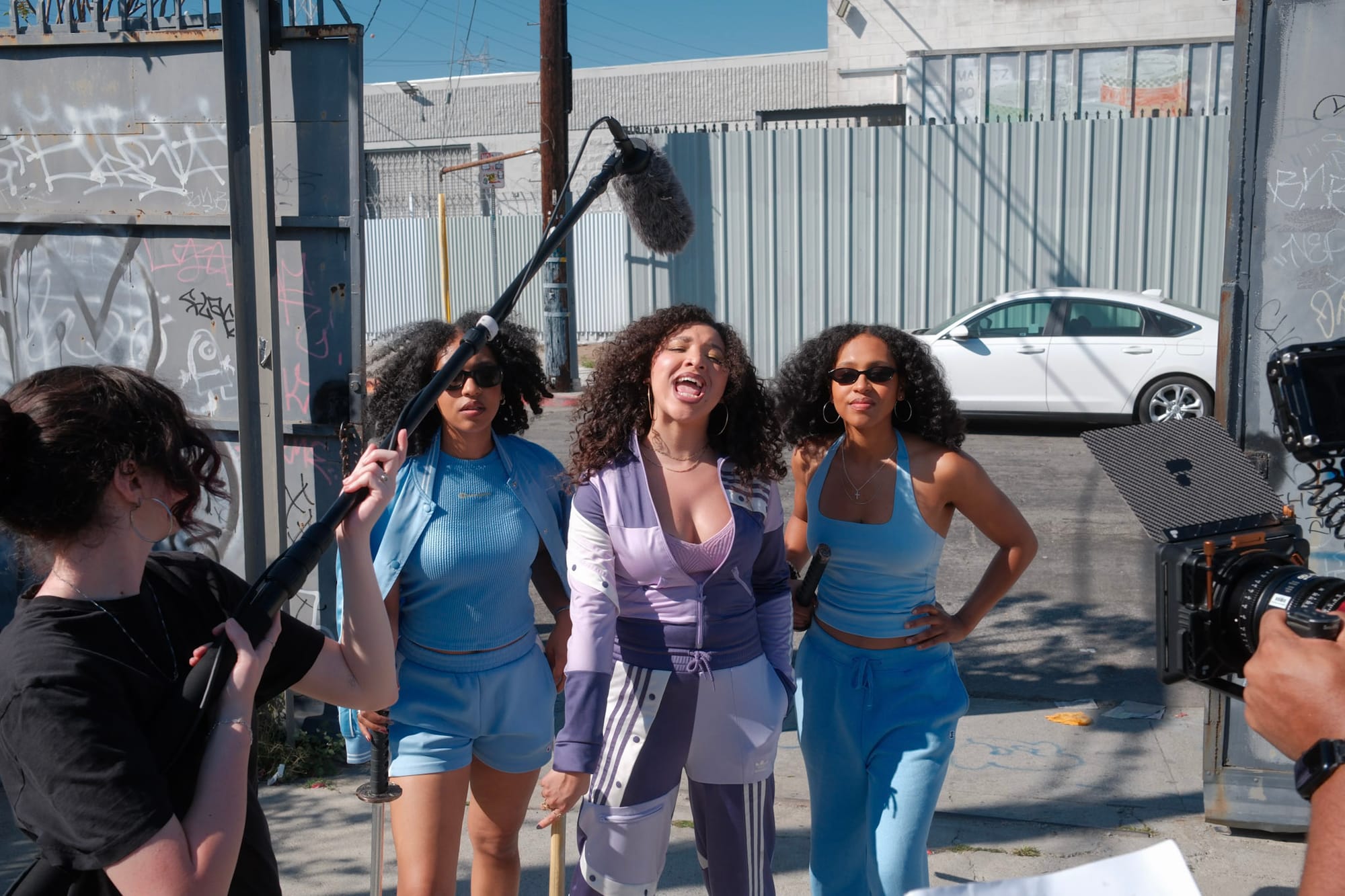 BTS shot from The Ticket