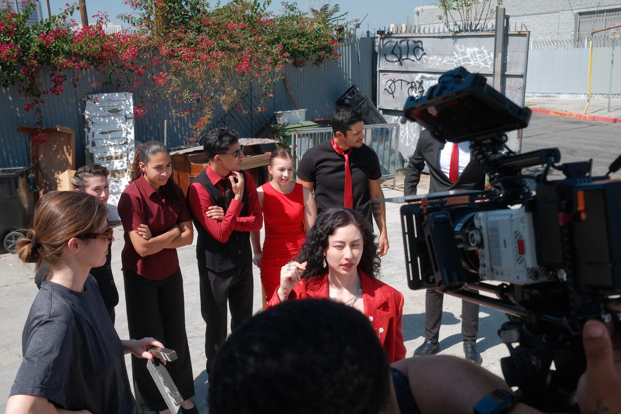 BTS shot from The Ticket