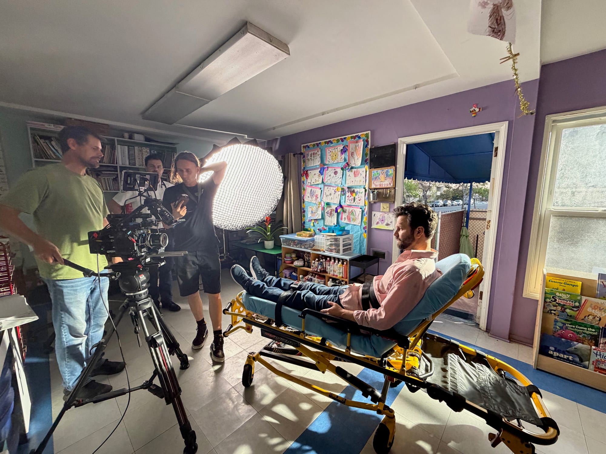 BTS shot from It's All Fine
