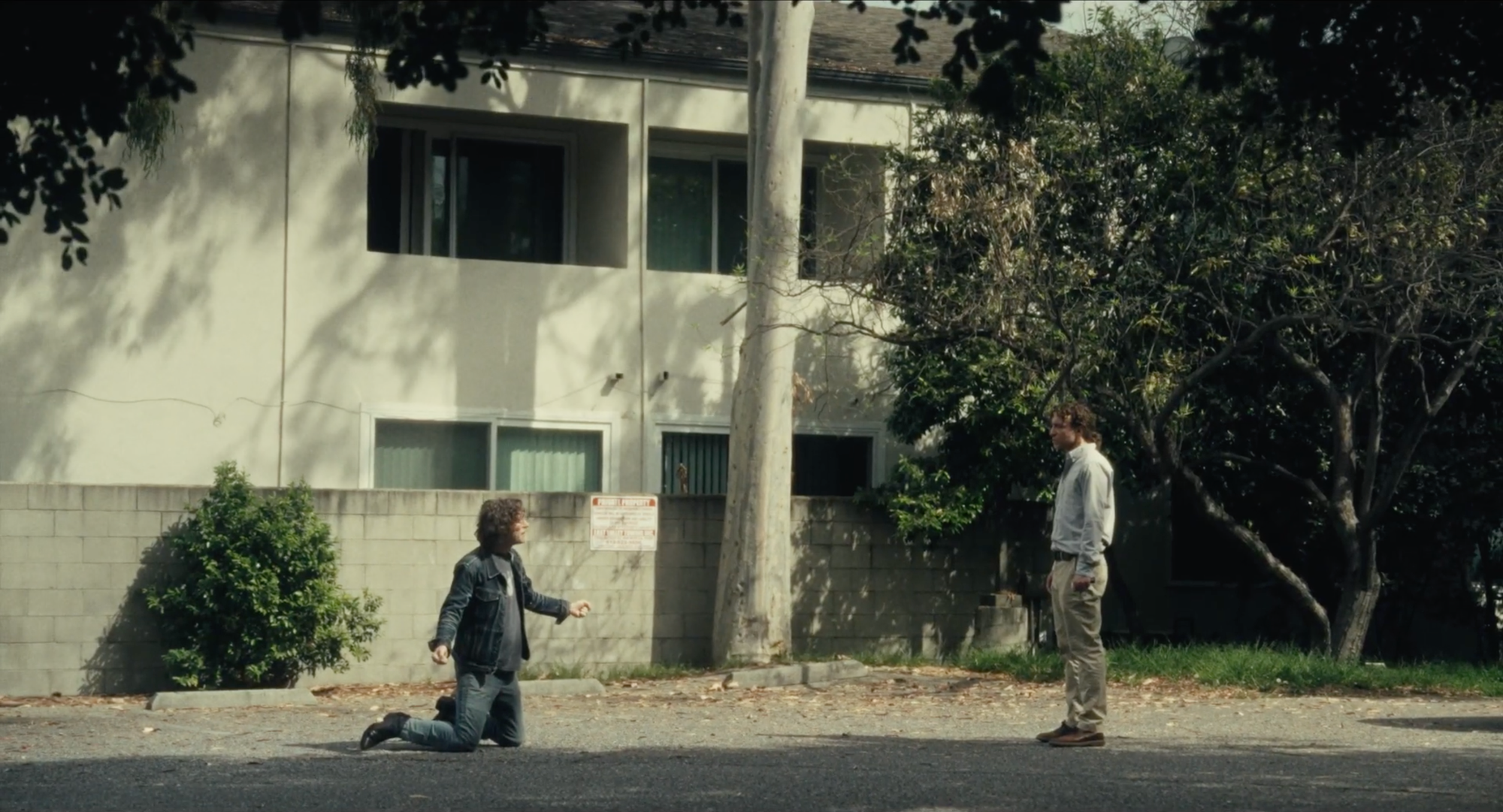 Film still from The Going Rate