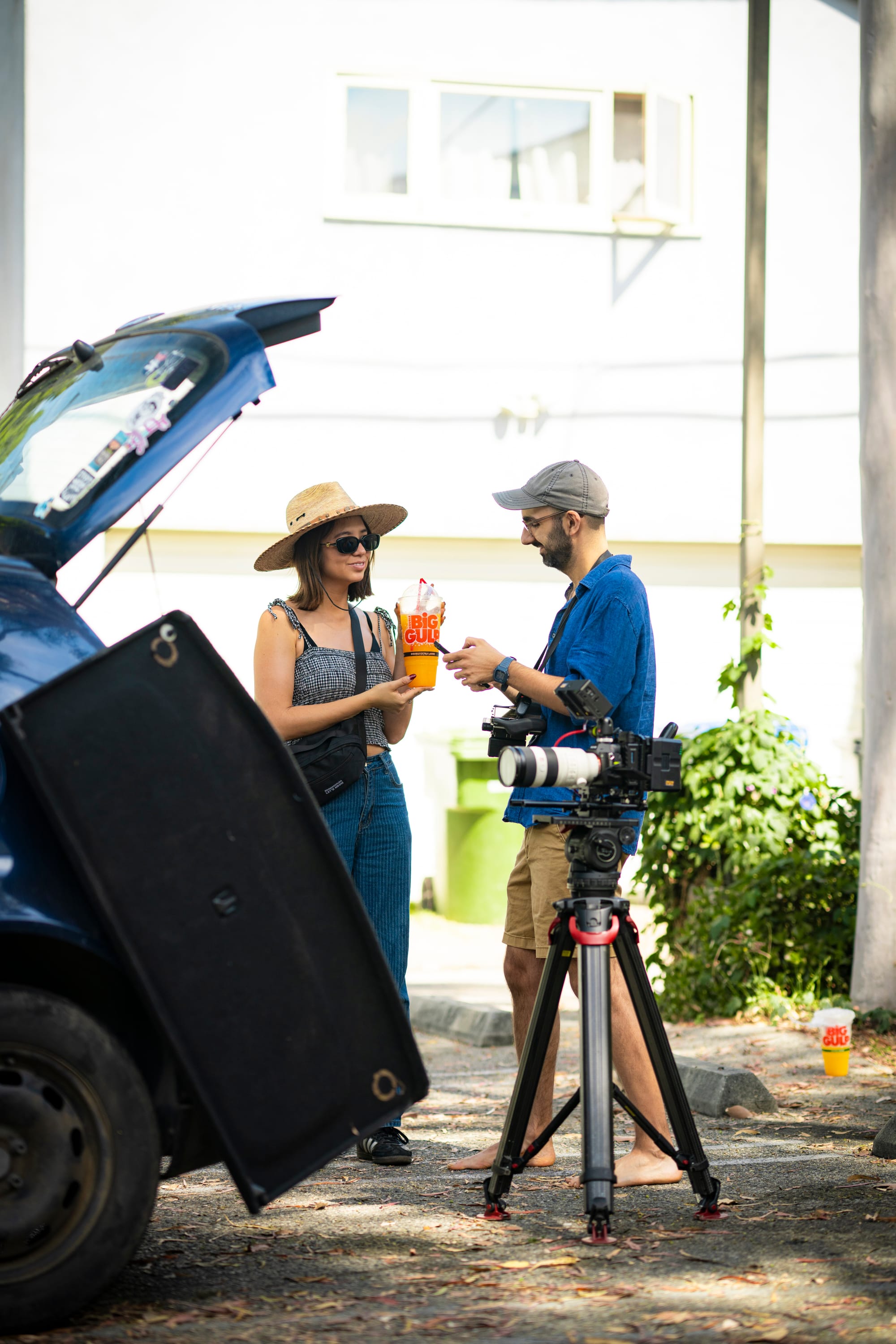 BTS shot from The Going Rate