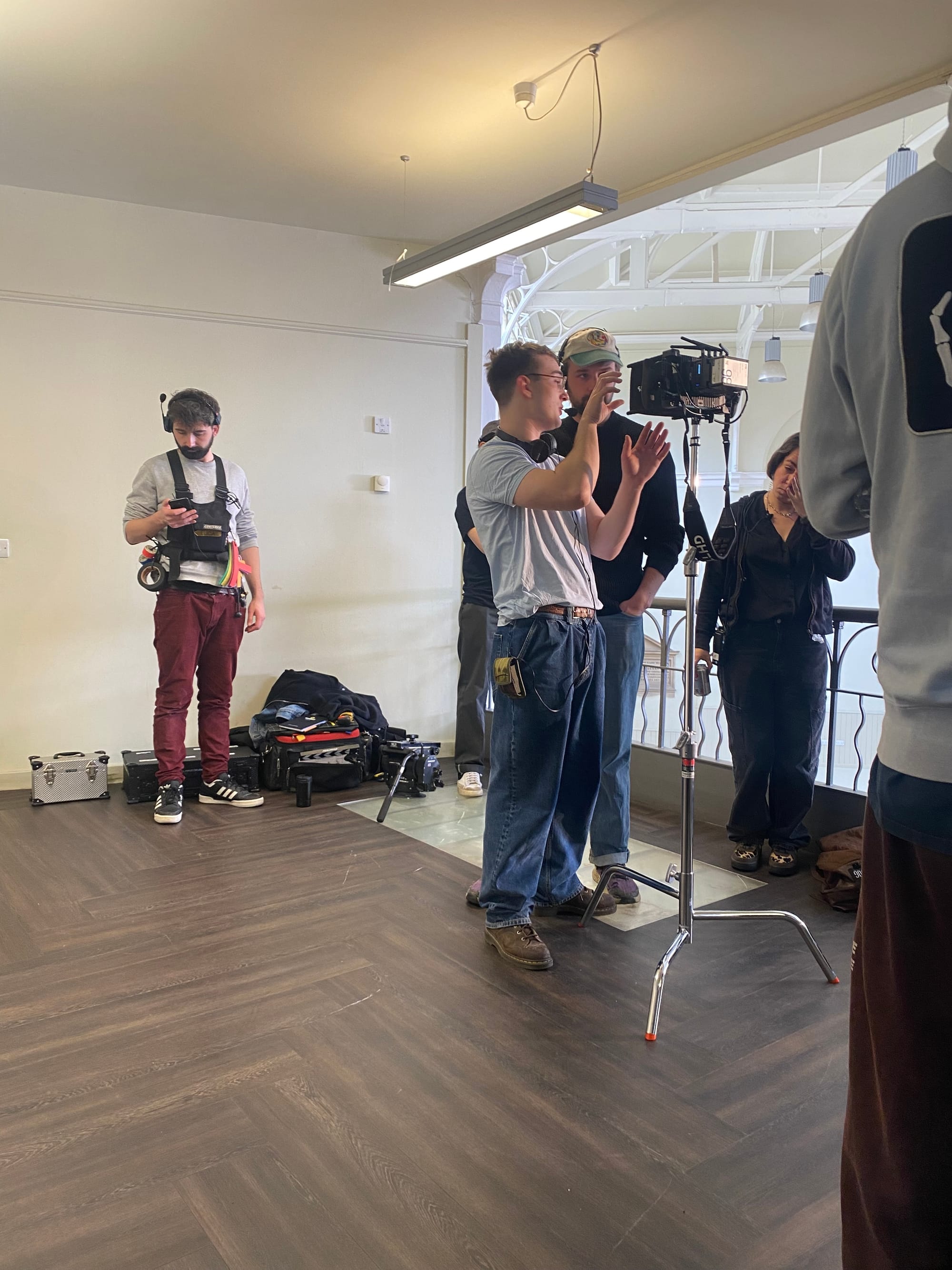 BTS shot from A Scent