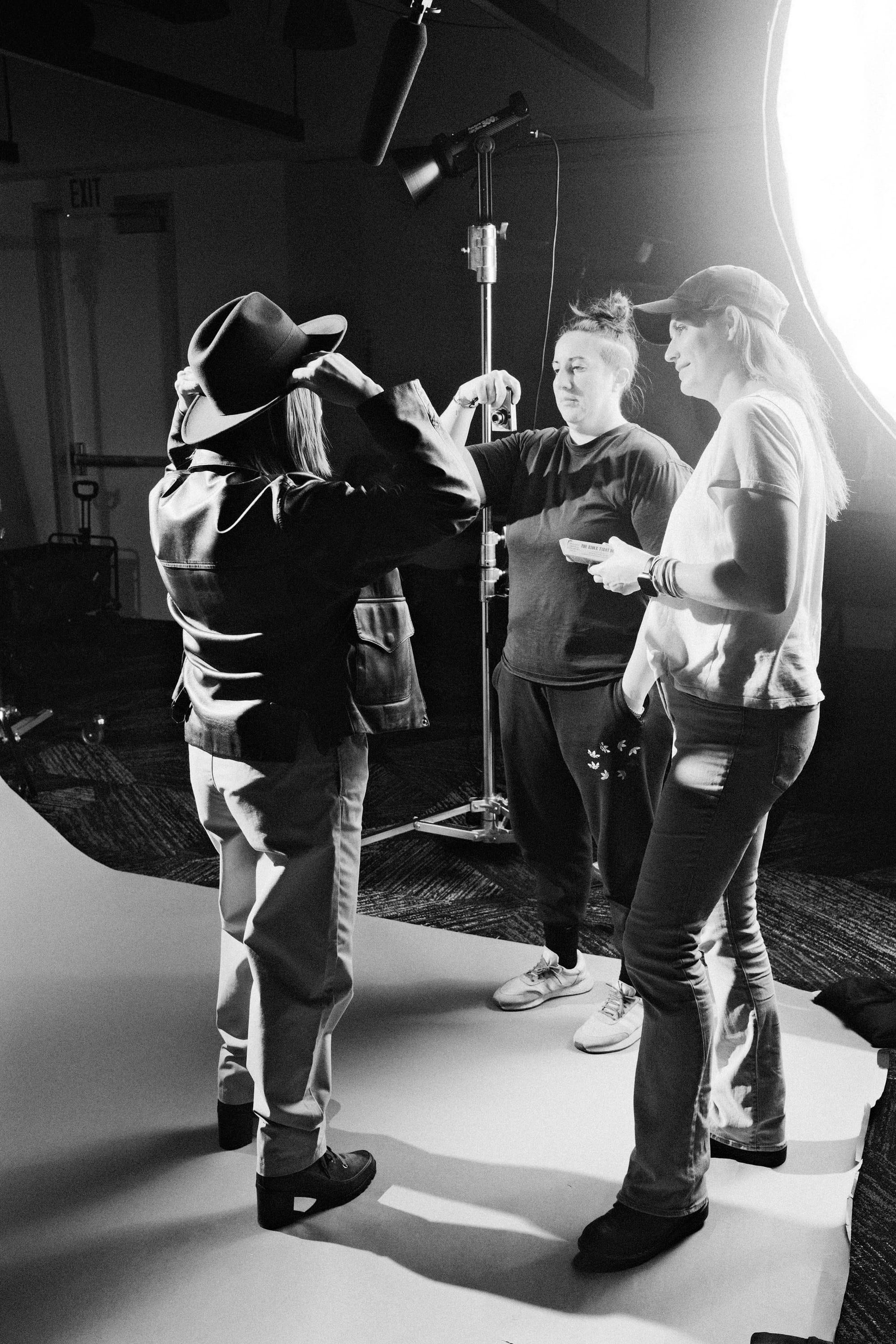 BTS shot from The Late in Life Guide to Modern Day Lesbianism