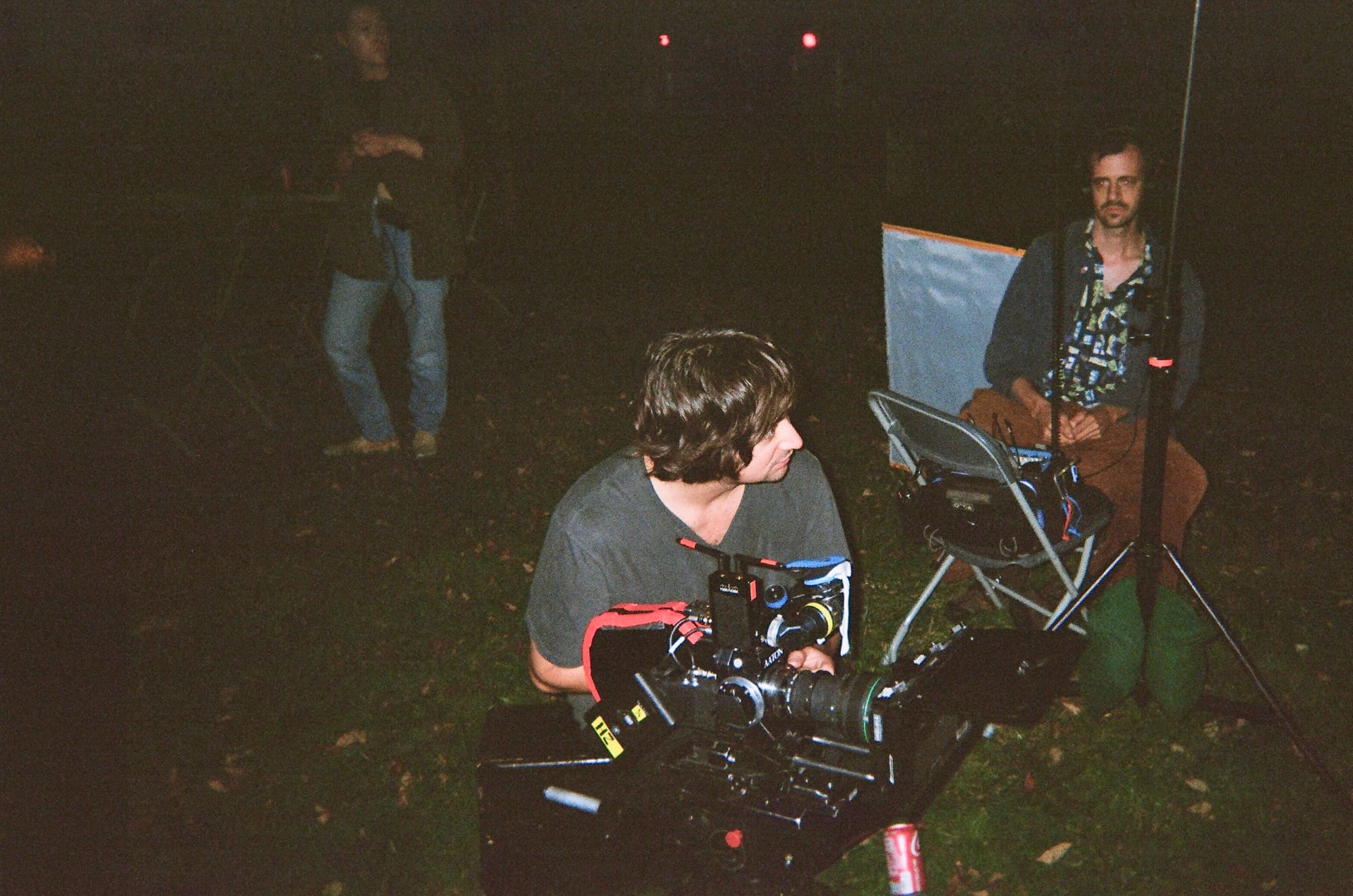 BTS shot from Lightning Bug