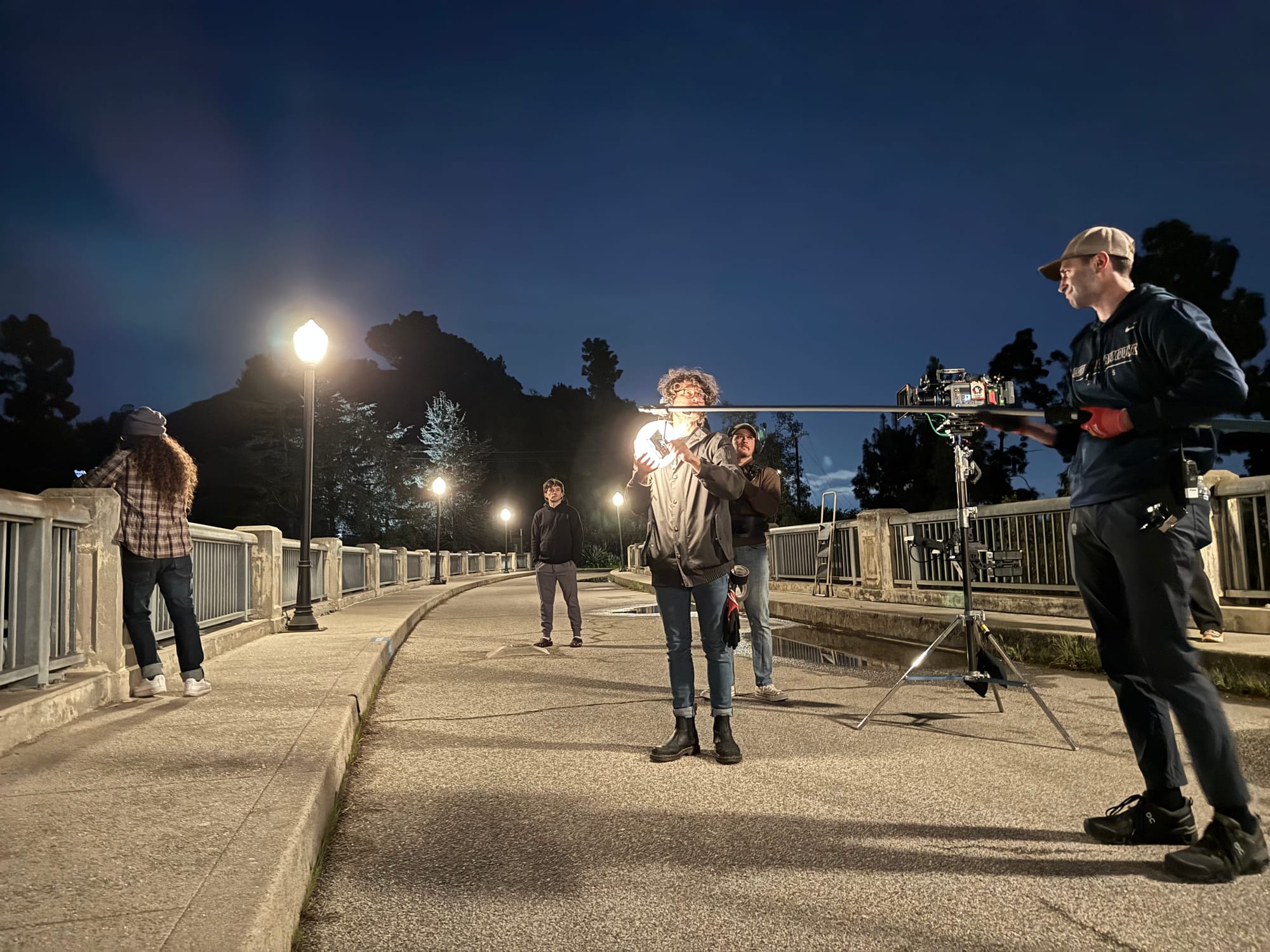 BTS shot from Creators