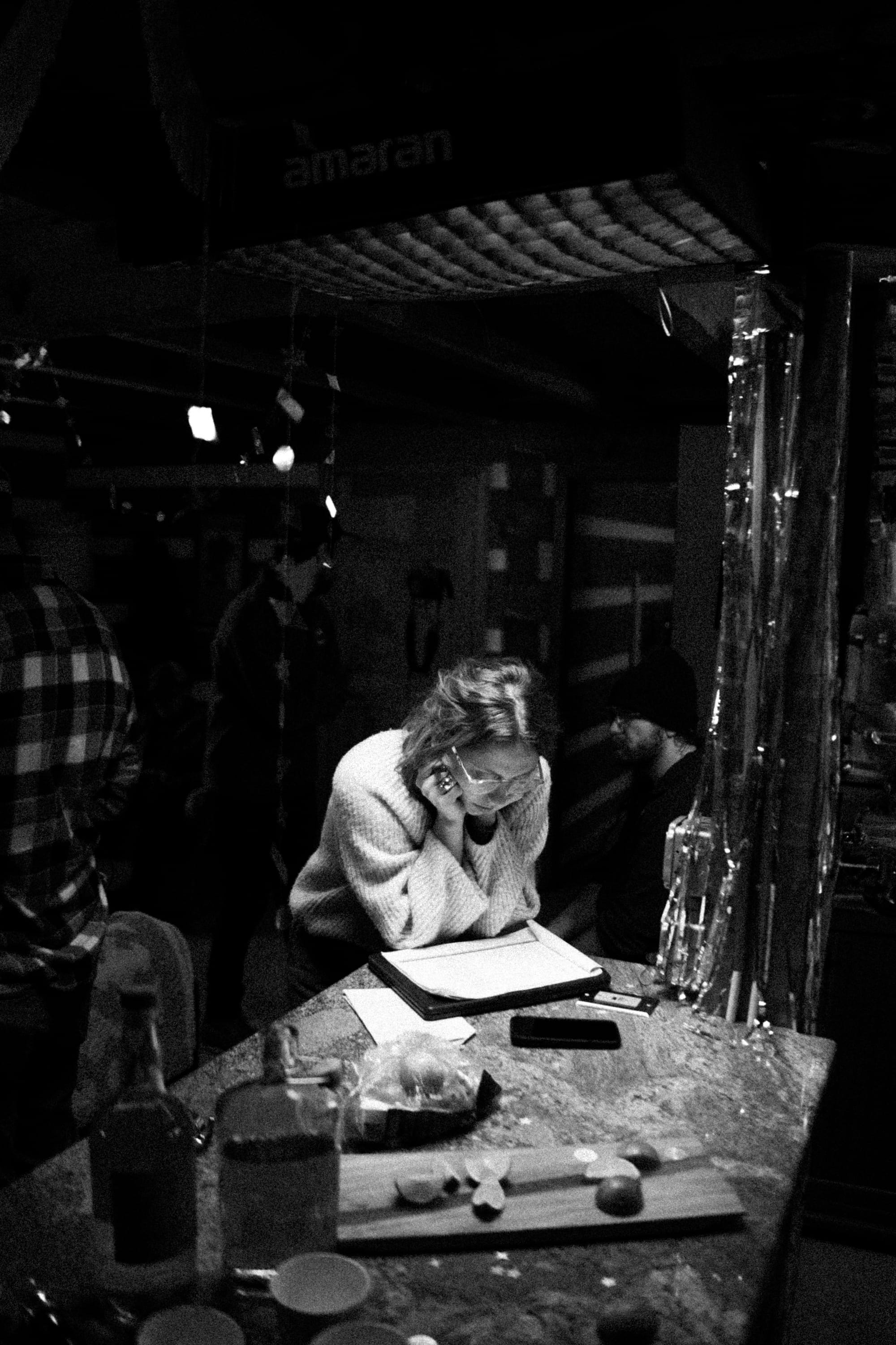 BTS shot from Scissors