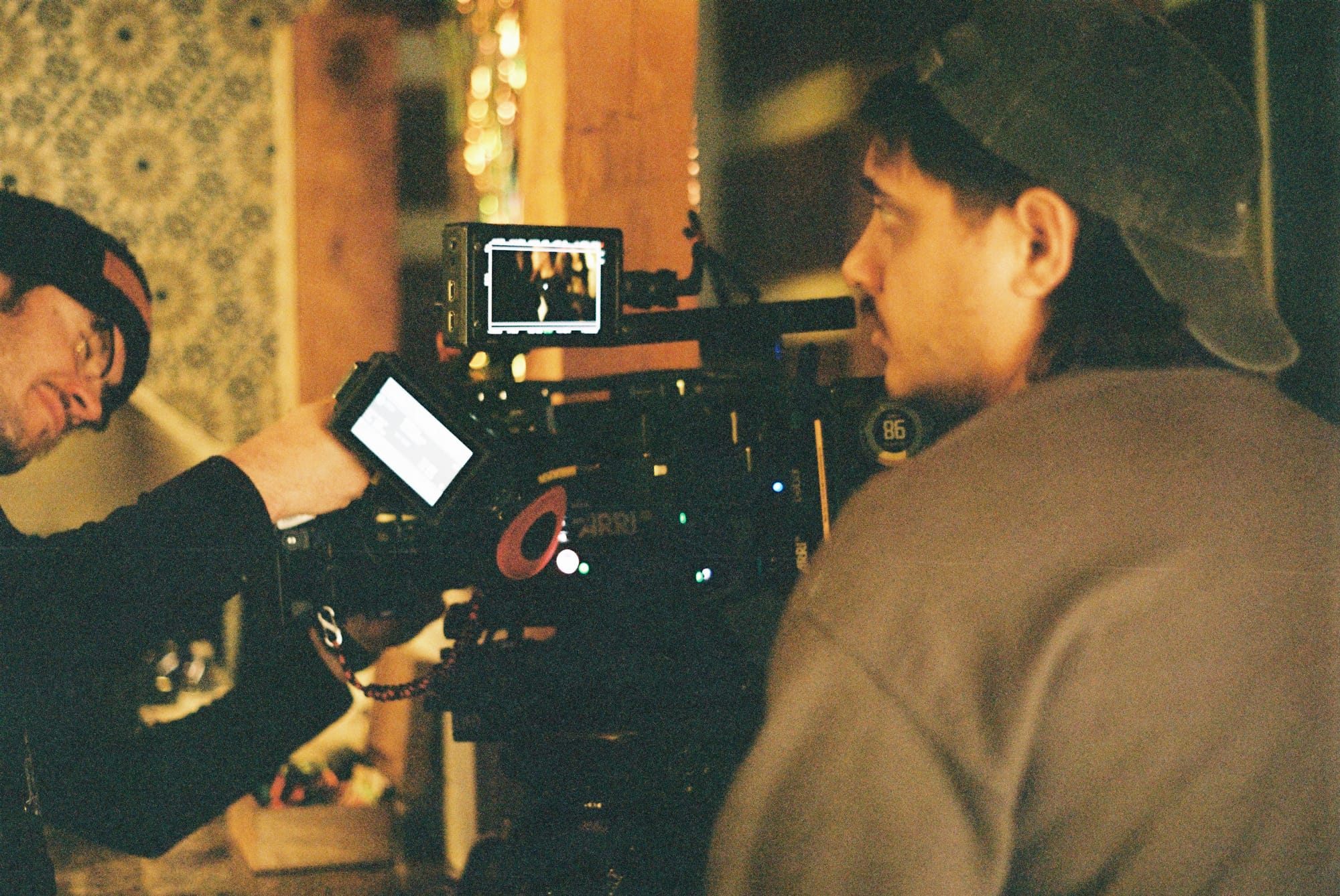 BTS shot from Scissors