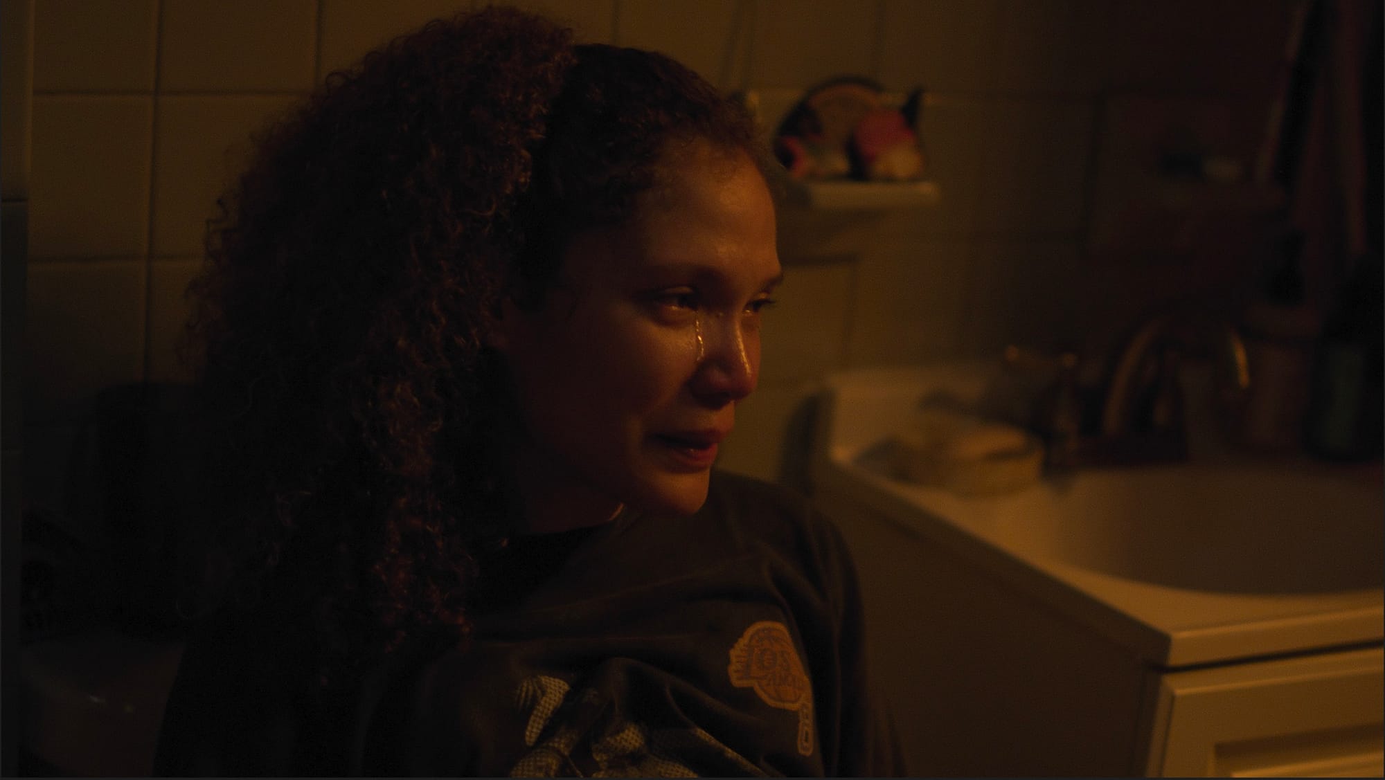 Film still from Birth is For P*ssies