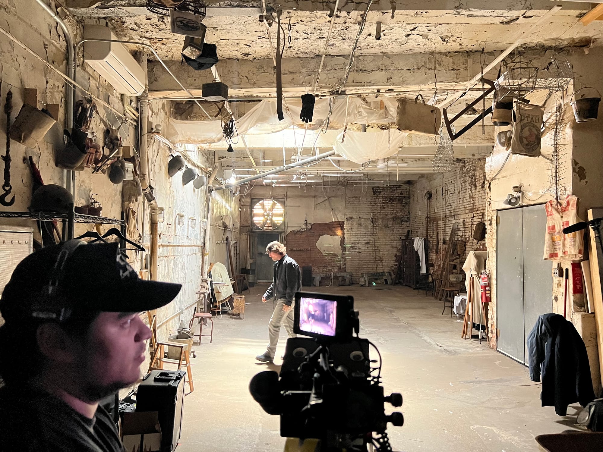 BTS shot from Bleeder