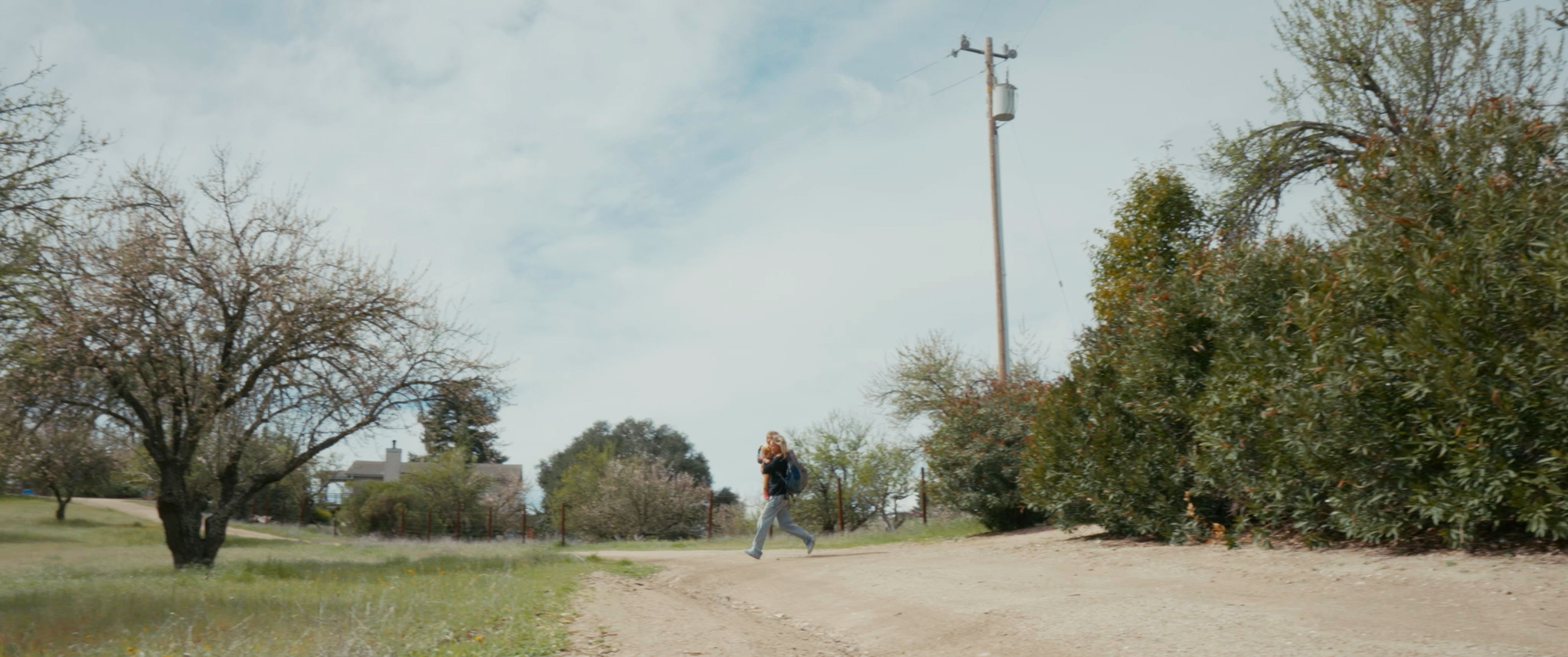 Film still from Christmas Angels