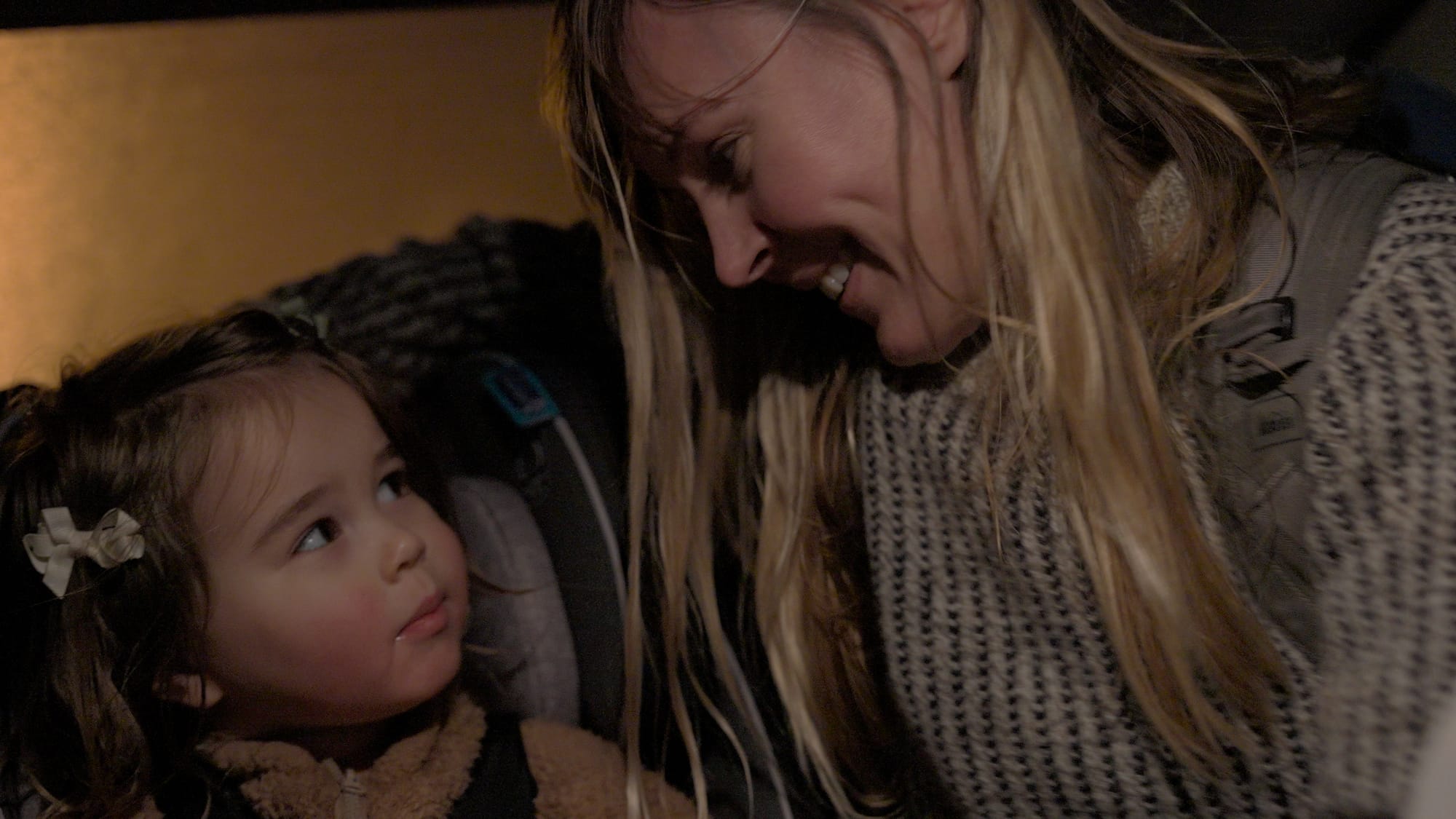 BTS shot from Christmas Angels