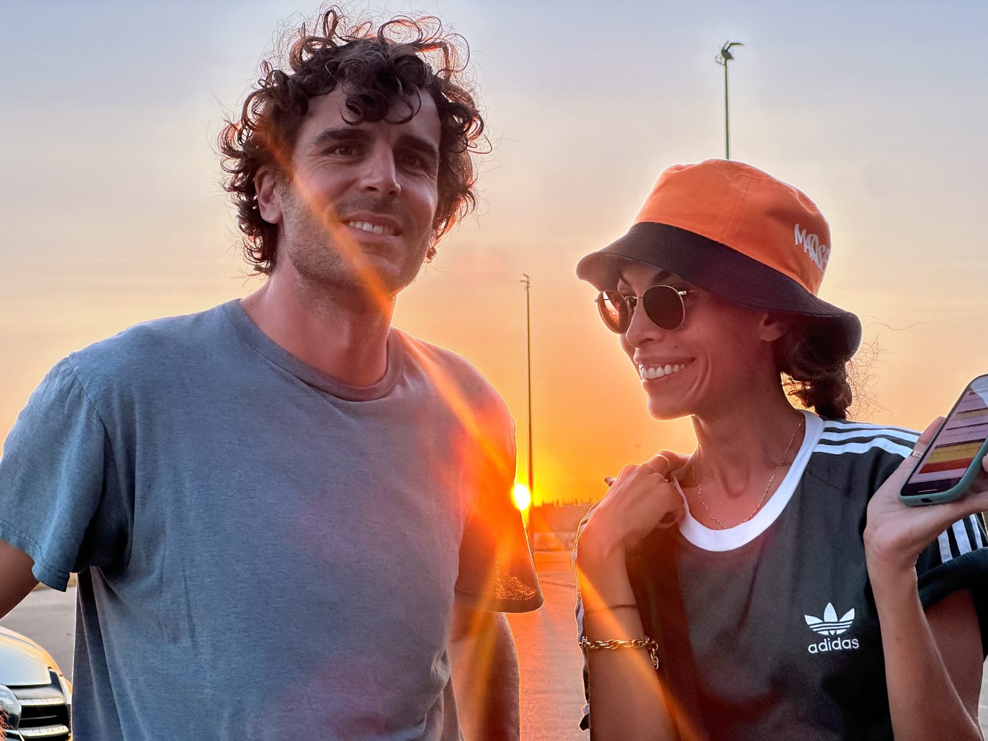 BTS shot from PALE SUN