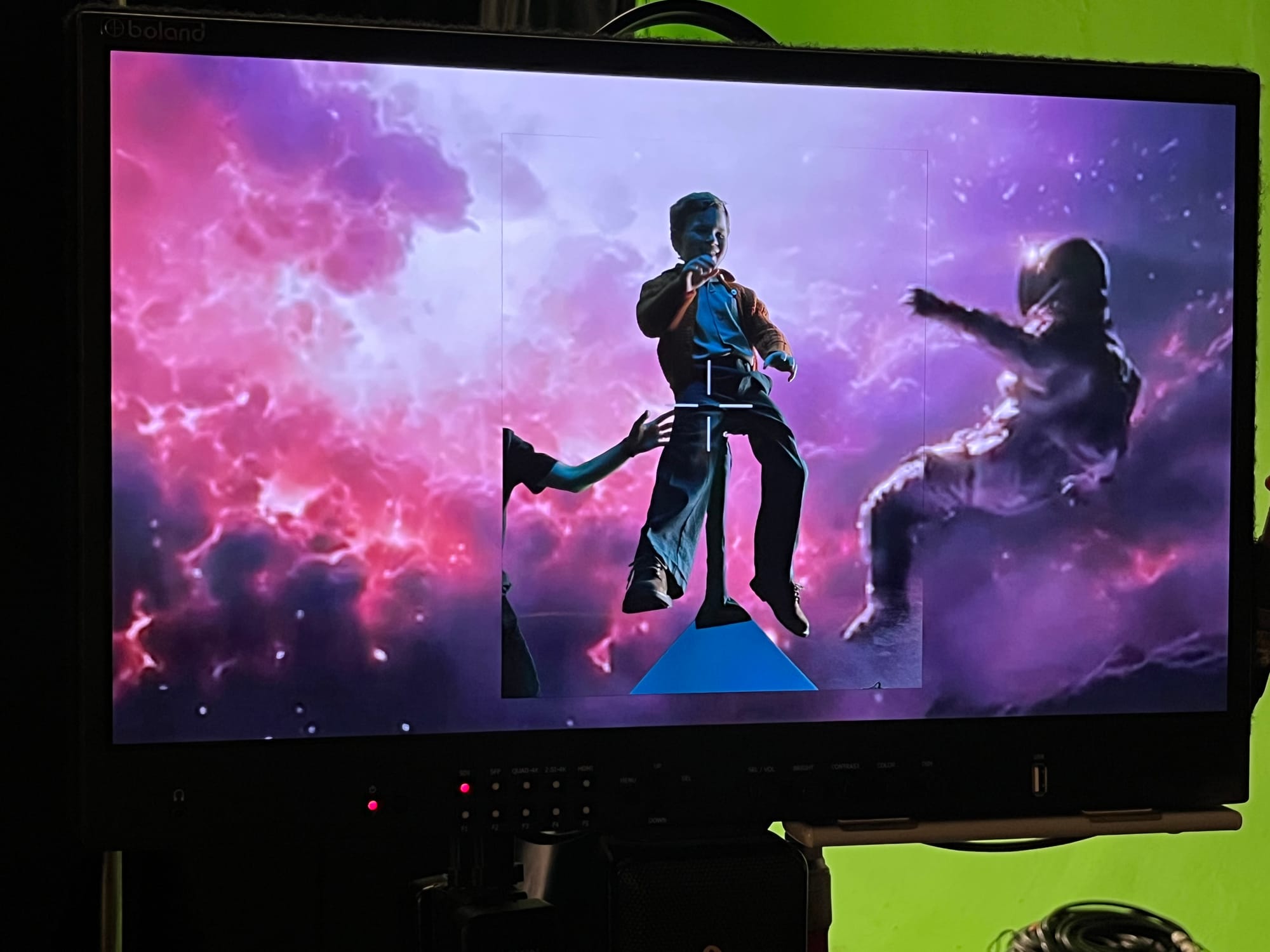 BTS shot from The Oracle
