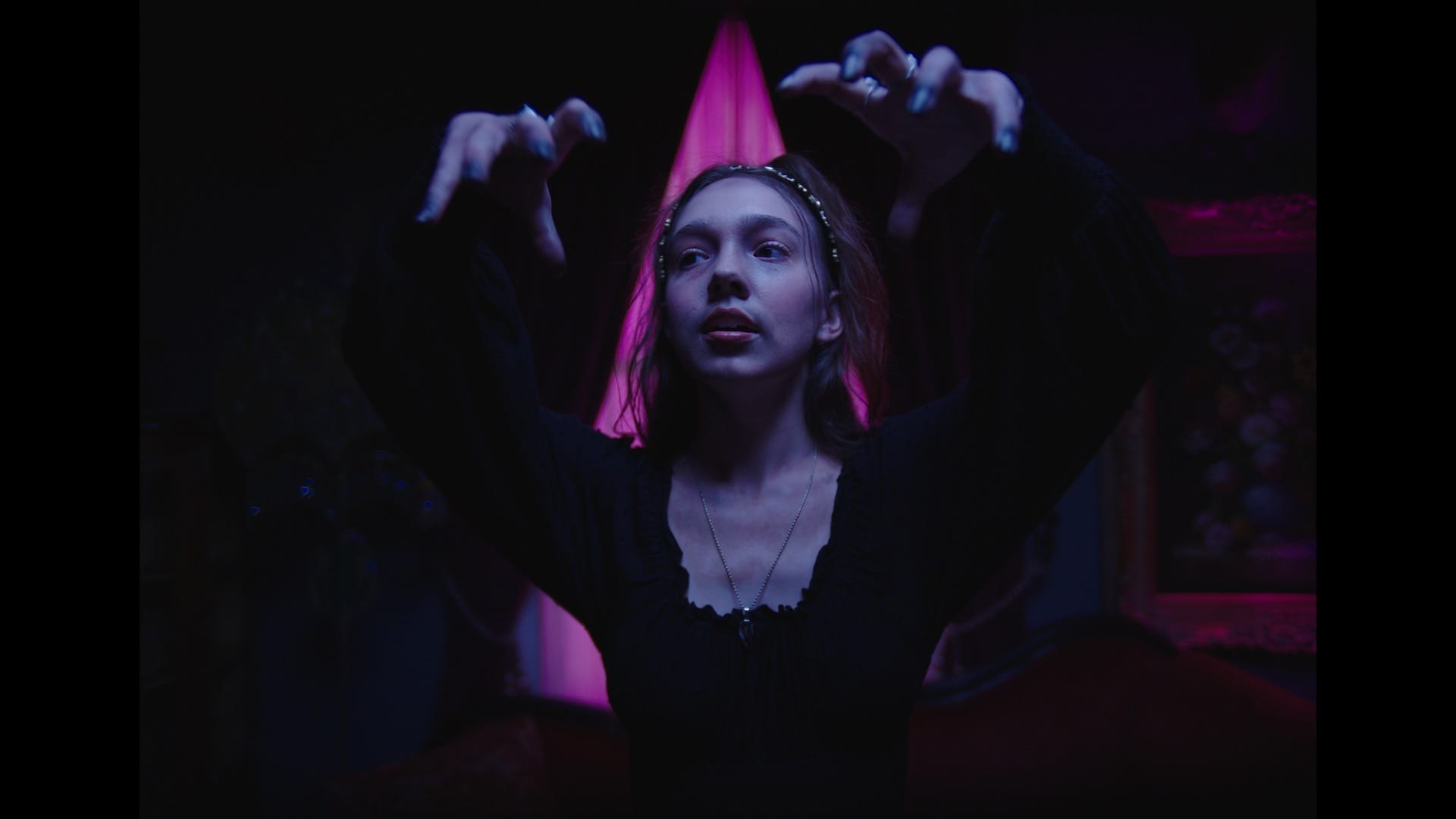 Film still from Beware C*ckblocking Ghosts