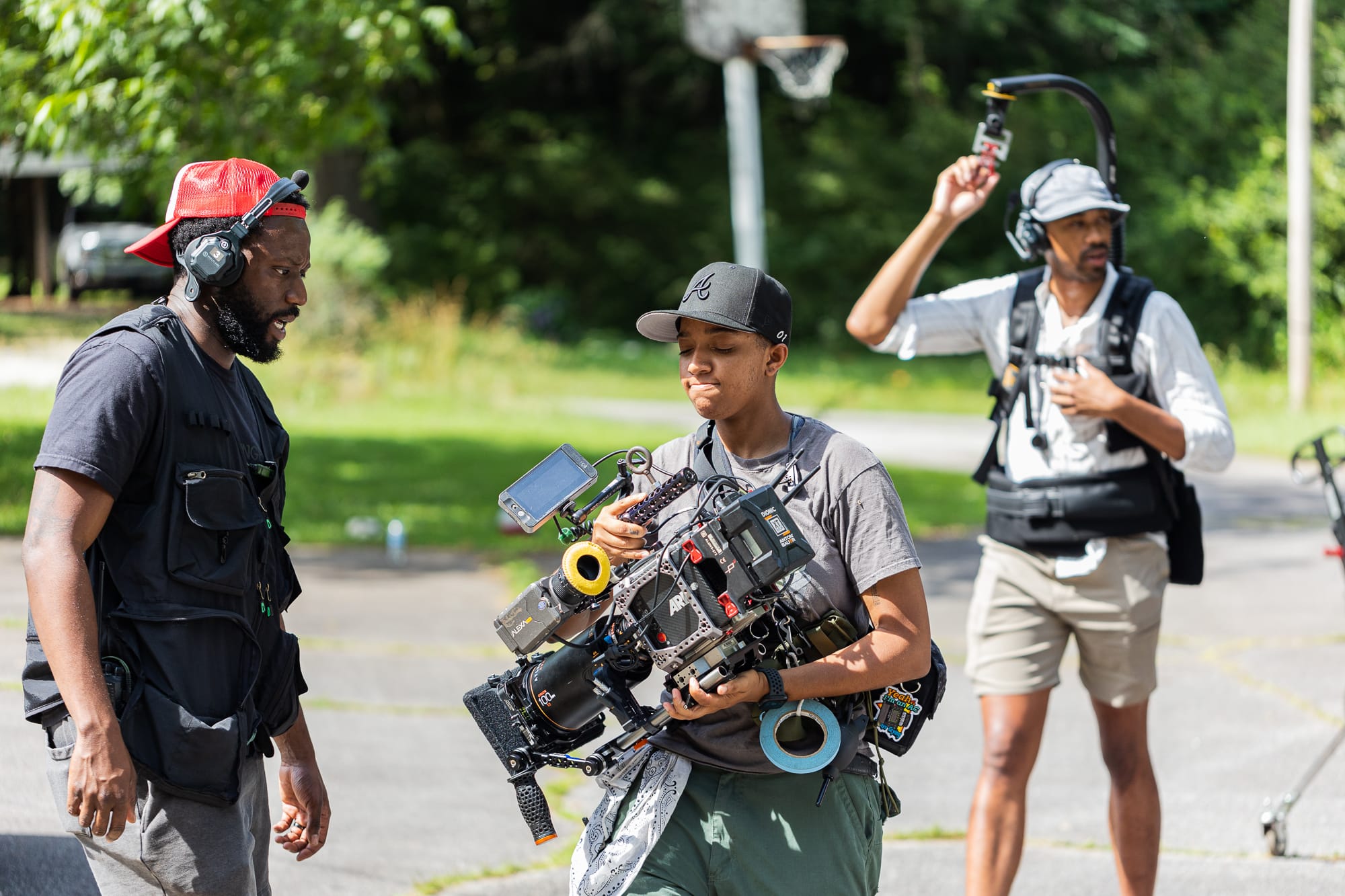 BTS shot from Last Man Up