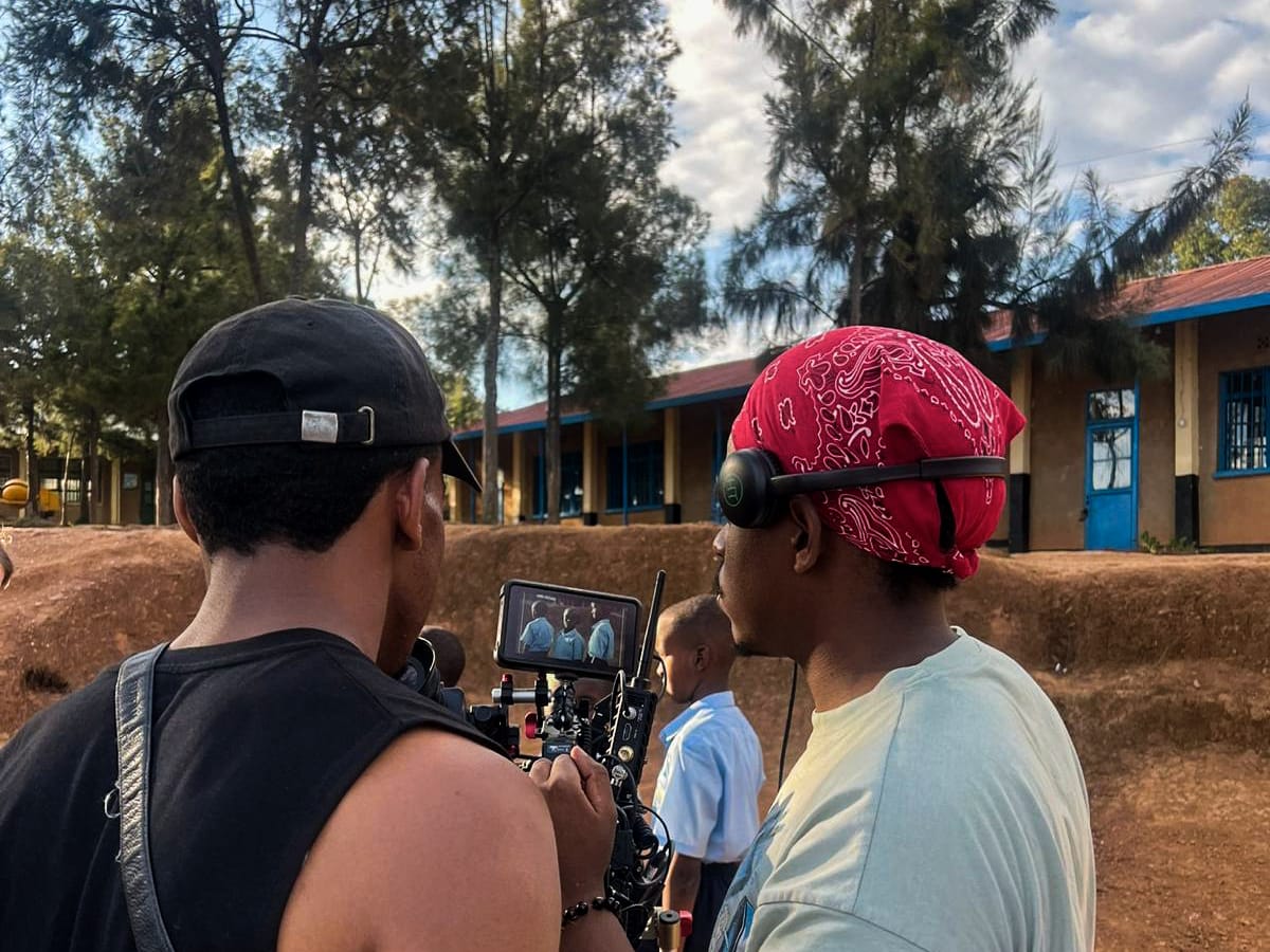 BTS shot from Echoes Beneath The Hill