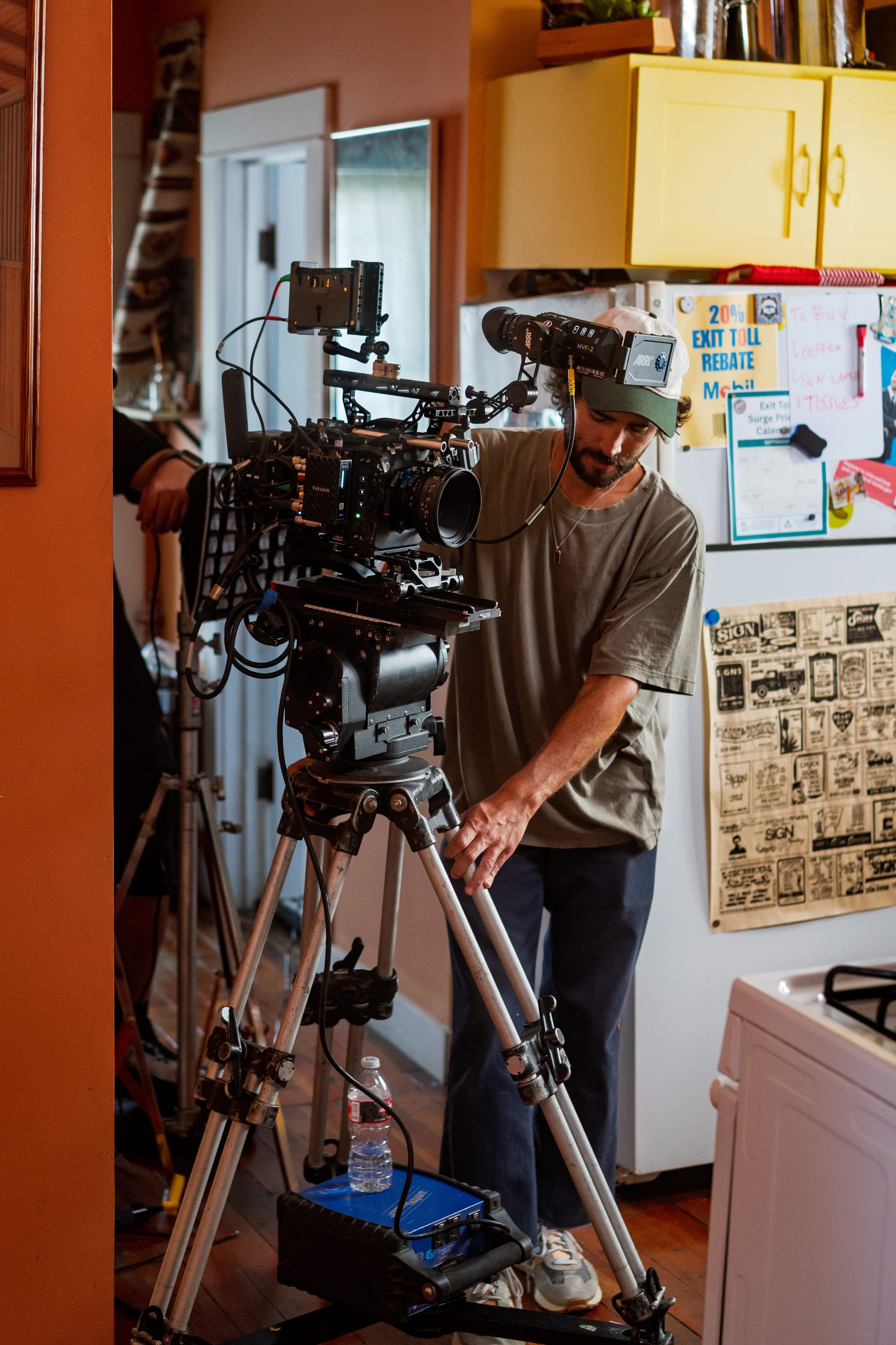 BTS shot from Homebodies