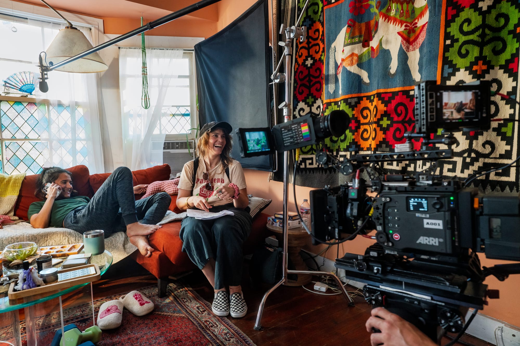 BTS shot from Homebodies