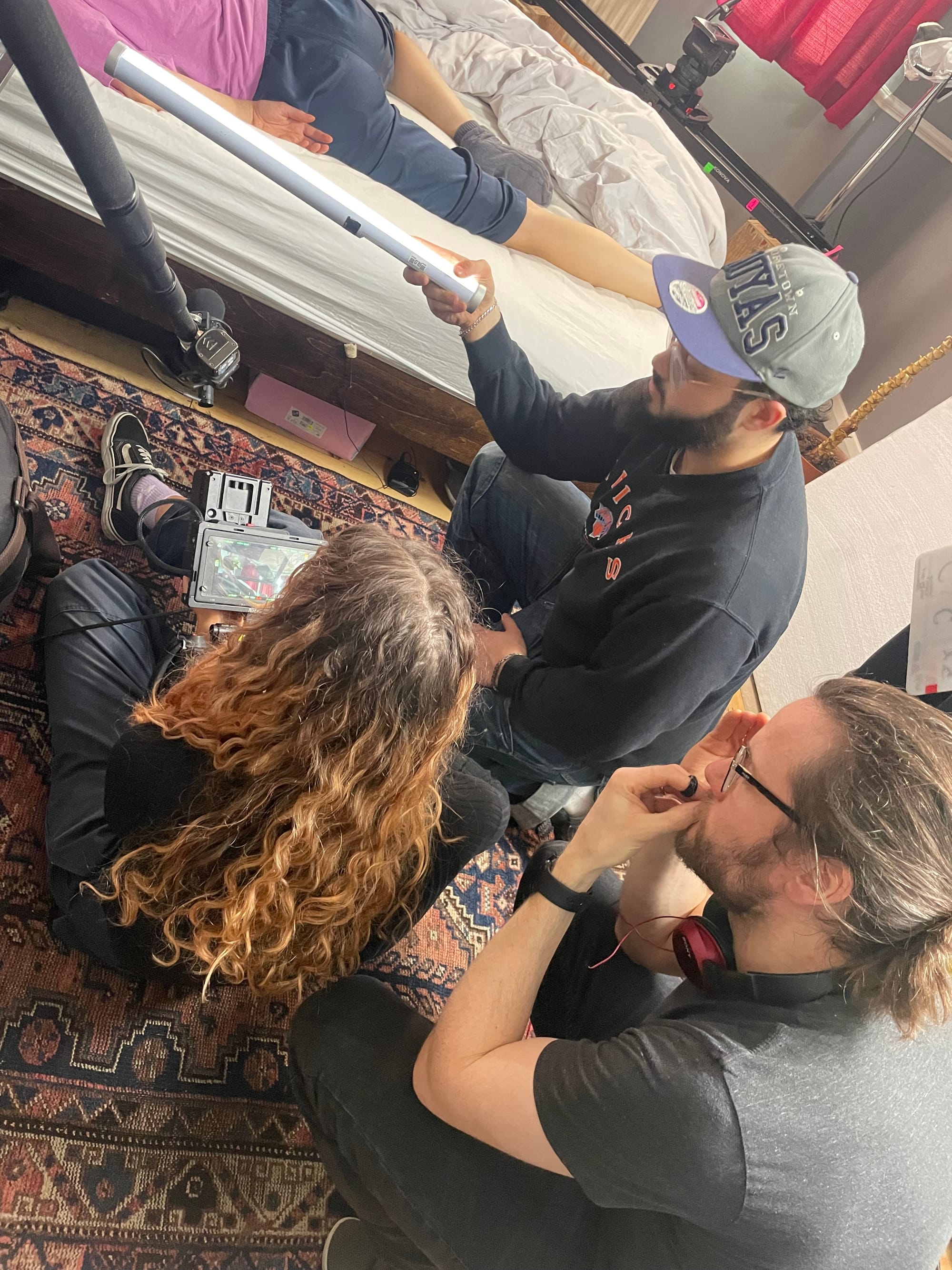 BTS shot from This Conversation Has Been Removed