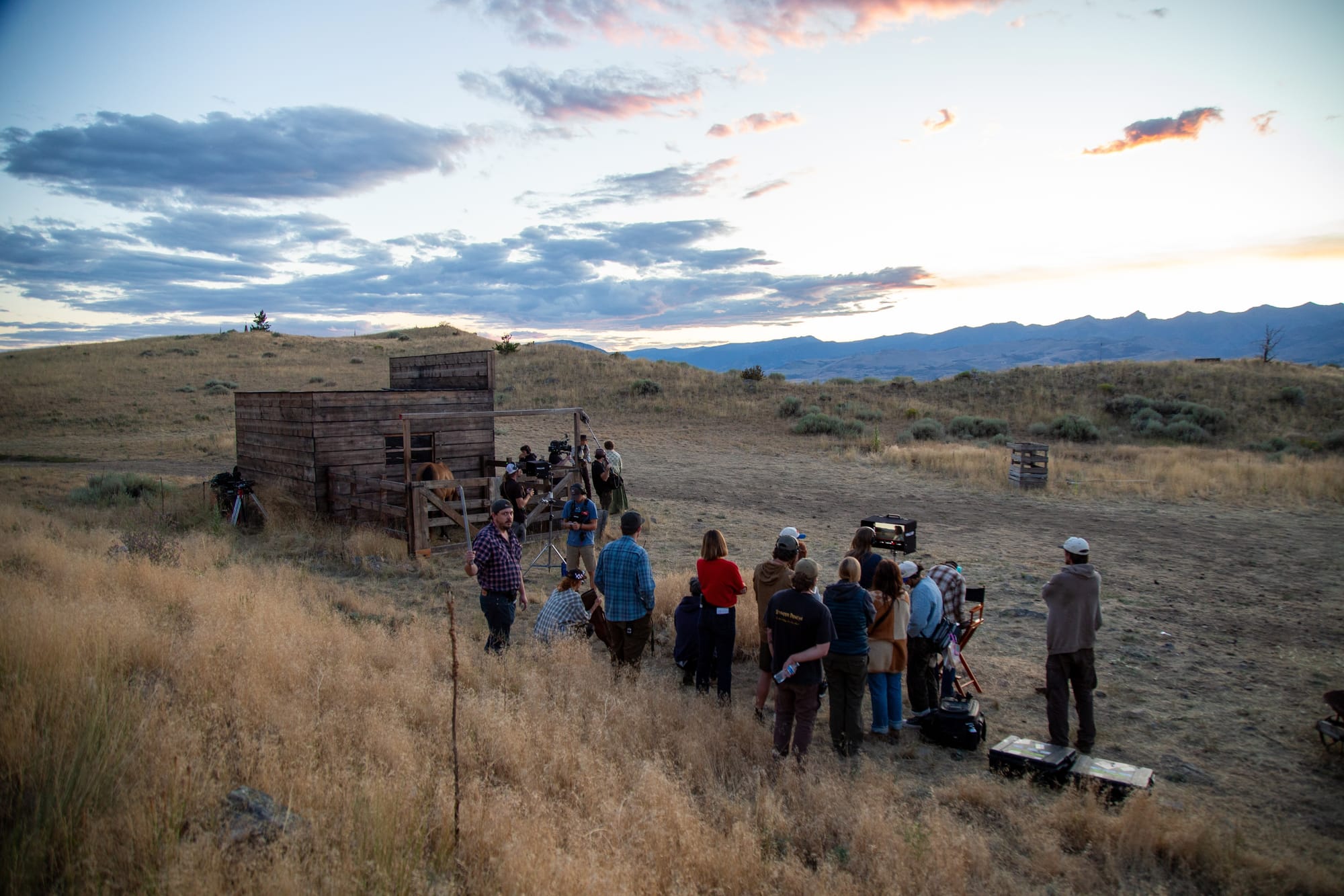 BTS shot from Last Stand at Butte City
