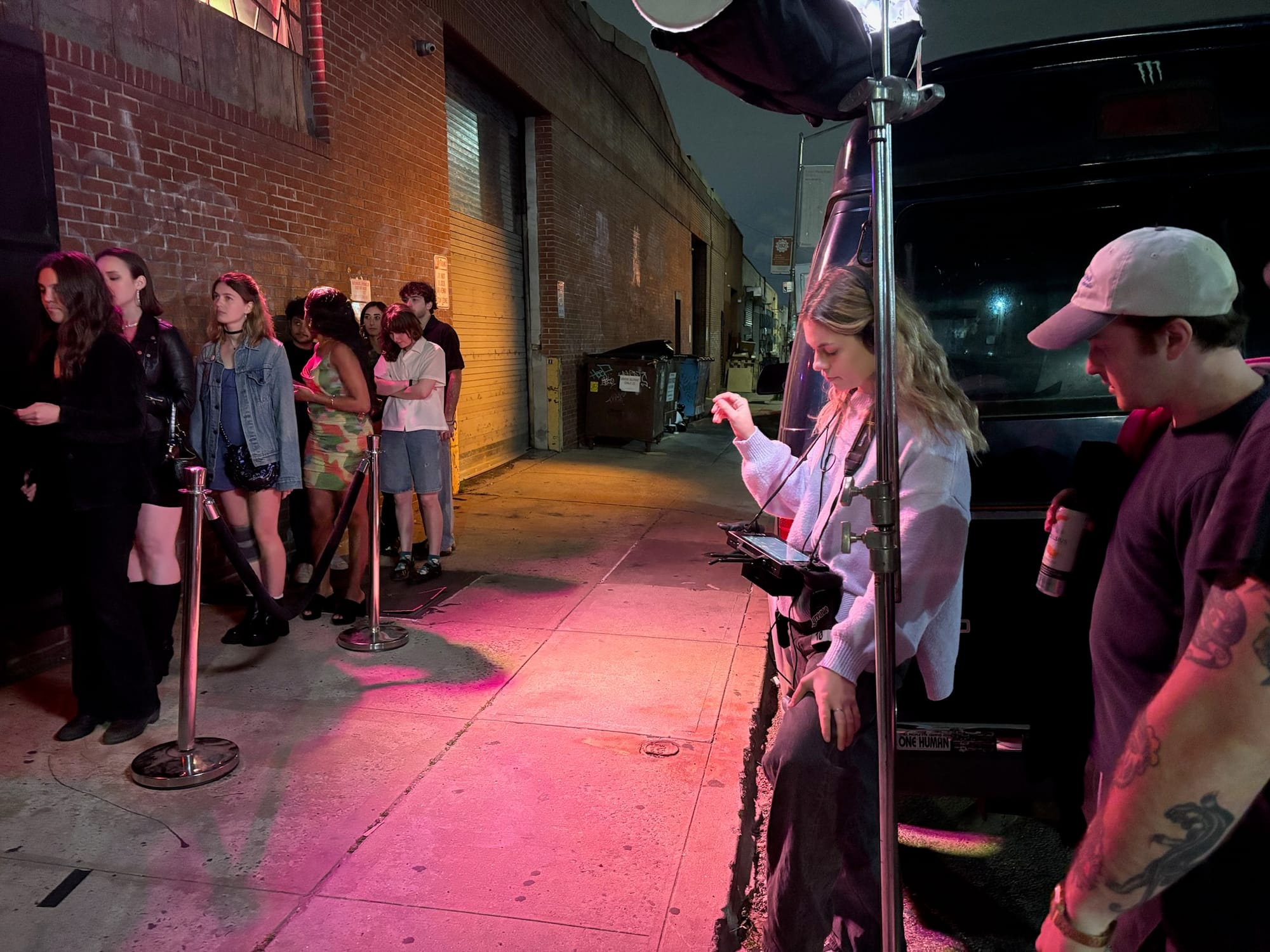 BTS shot from GROWN
