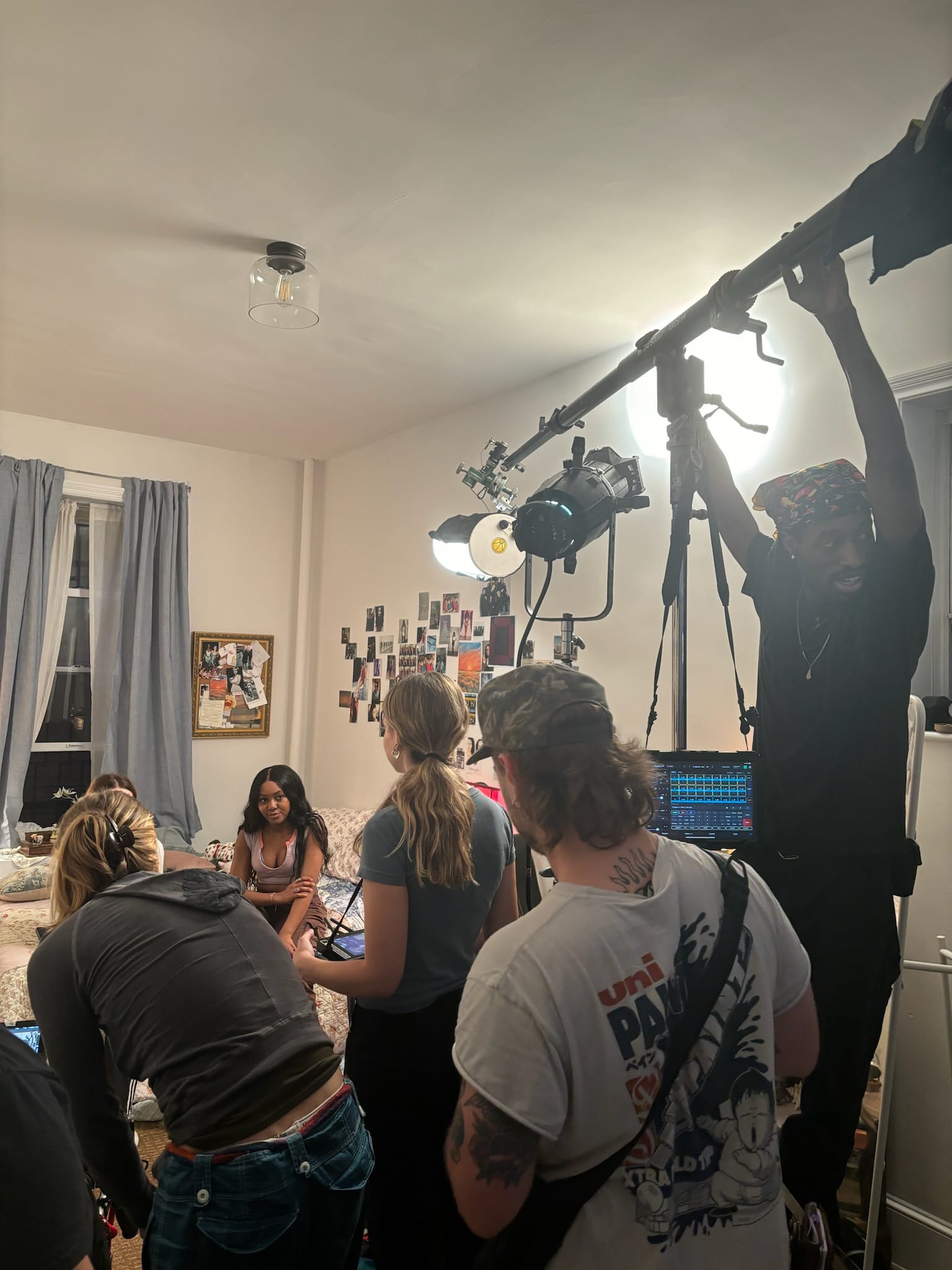 BTS shot from GROWN