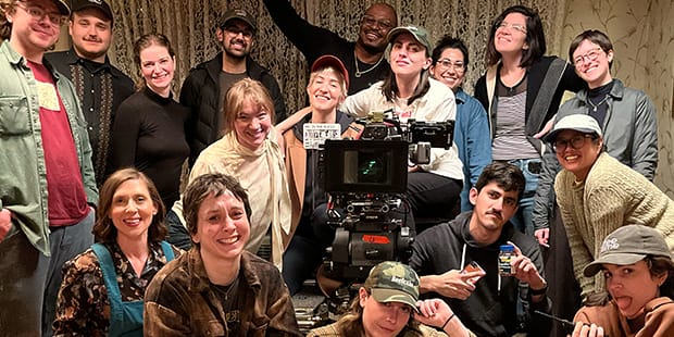 BTS shot from IN THE FLESH