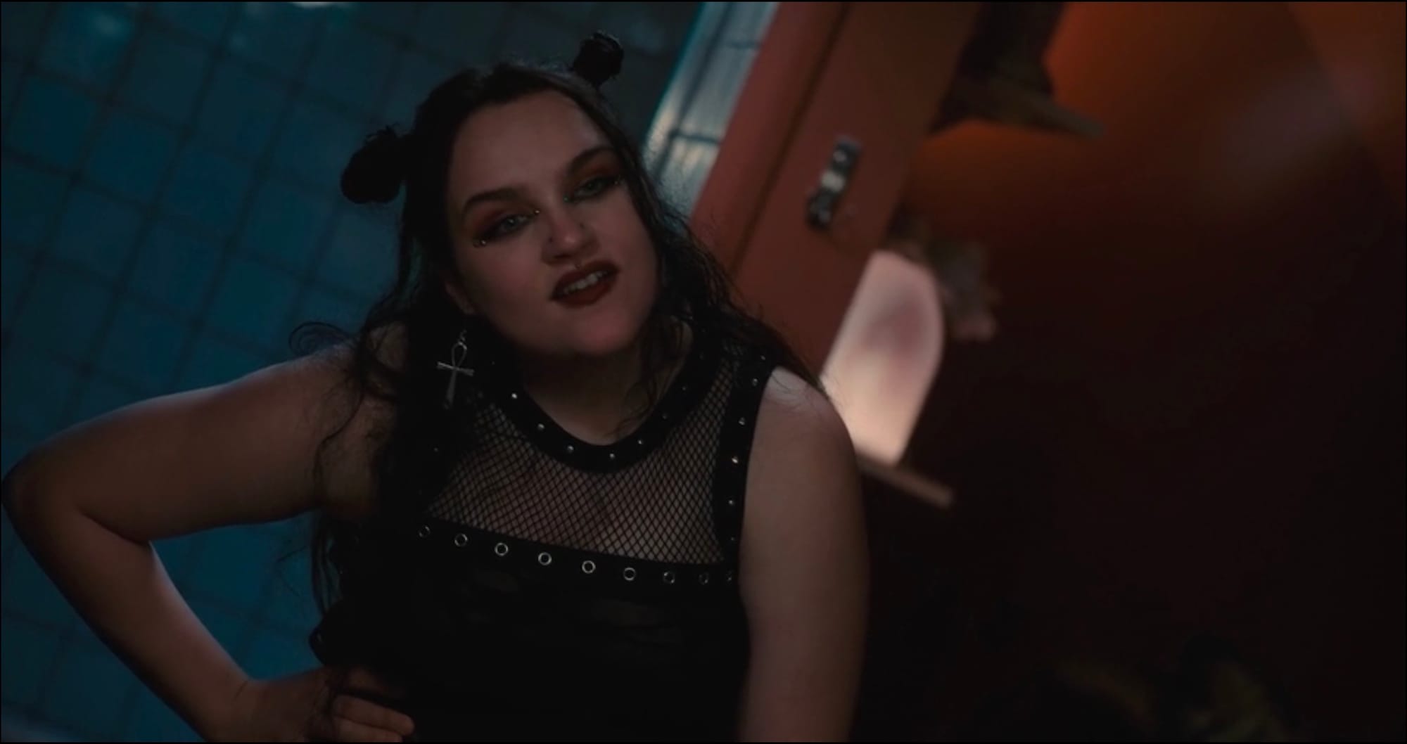 Film still from I Want to Hook Up With Dylan But My Social Score Is Negative Ten Trillion