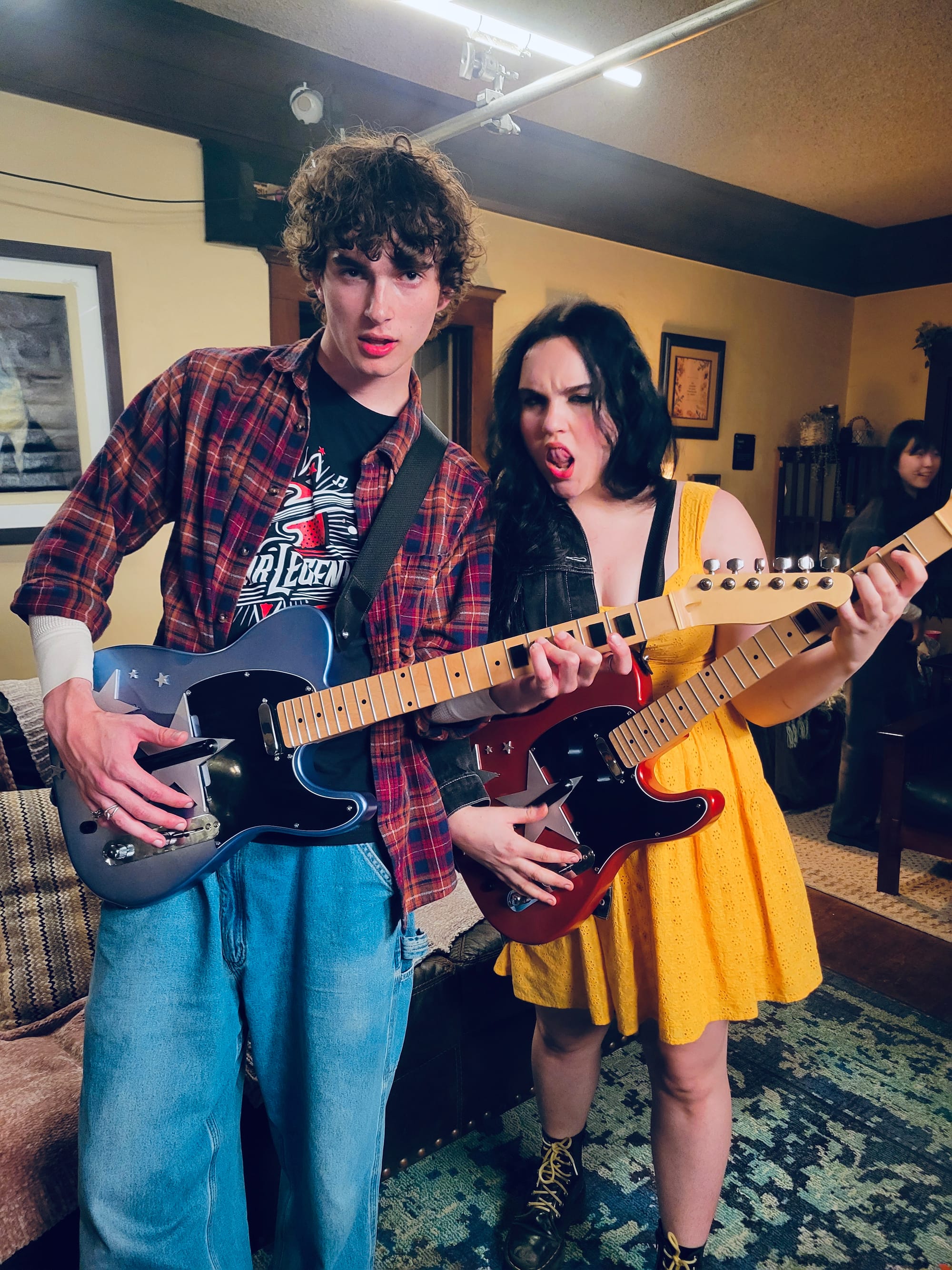 BTS shot from I Want to Hook Up With Dylan But My Social Score Is Negative Ten Trillion