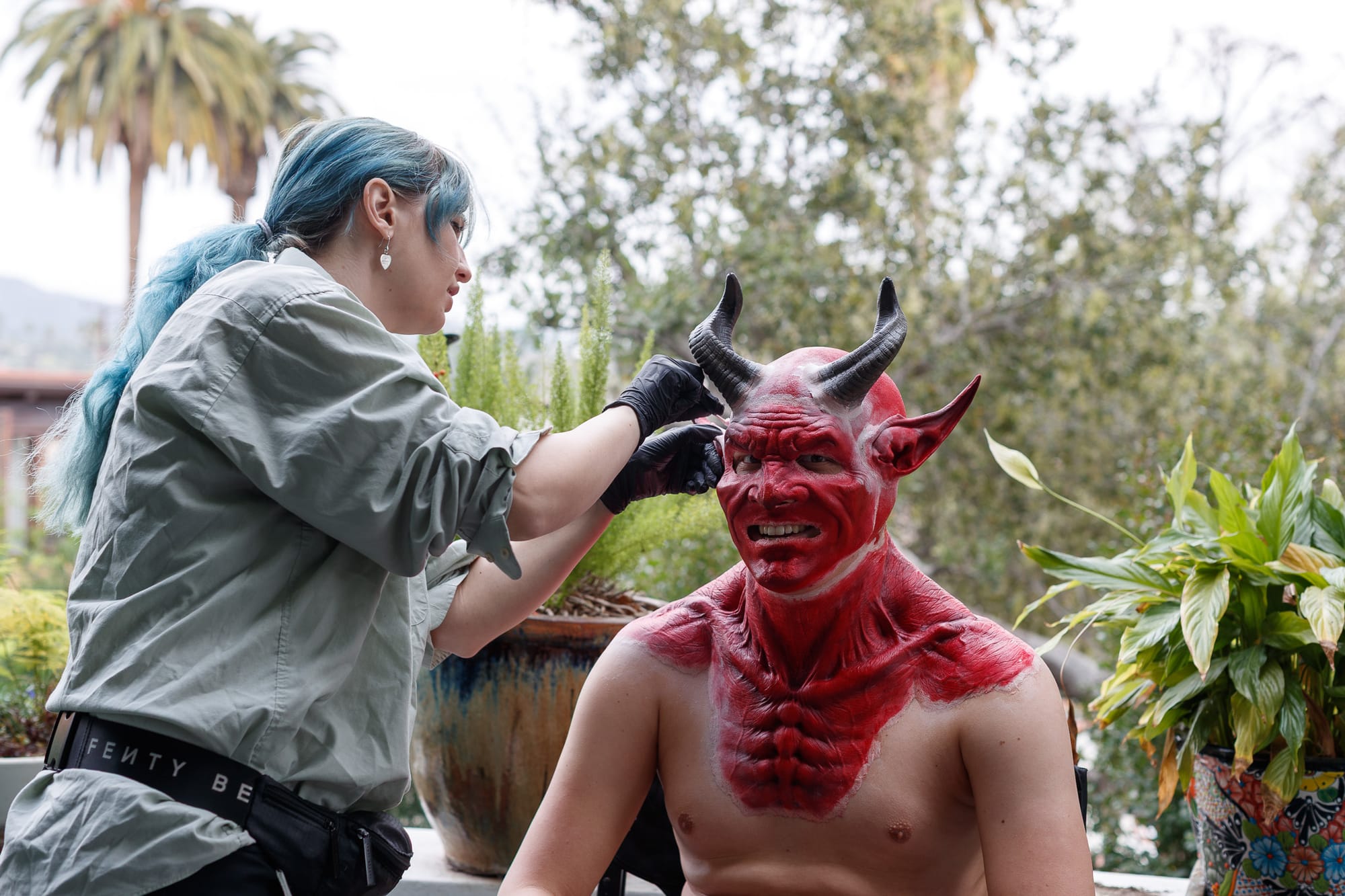 BTS shot from I Want to Hook Up With Dylan But My Social Score Is Negative Ten Trillion