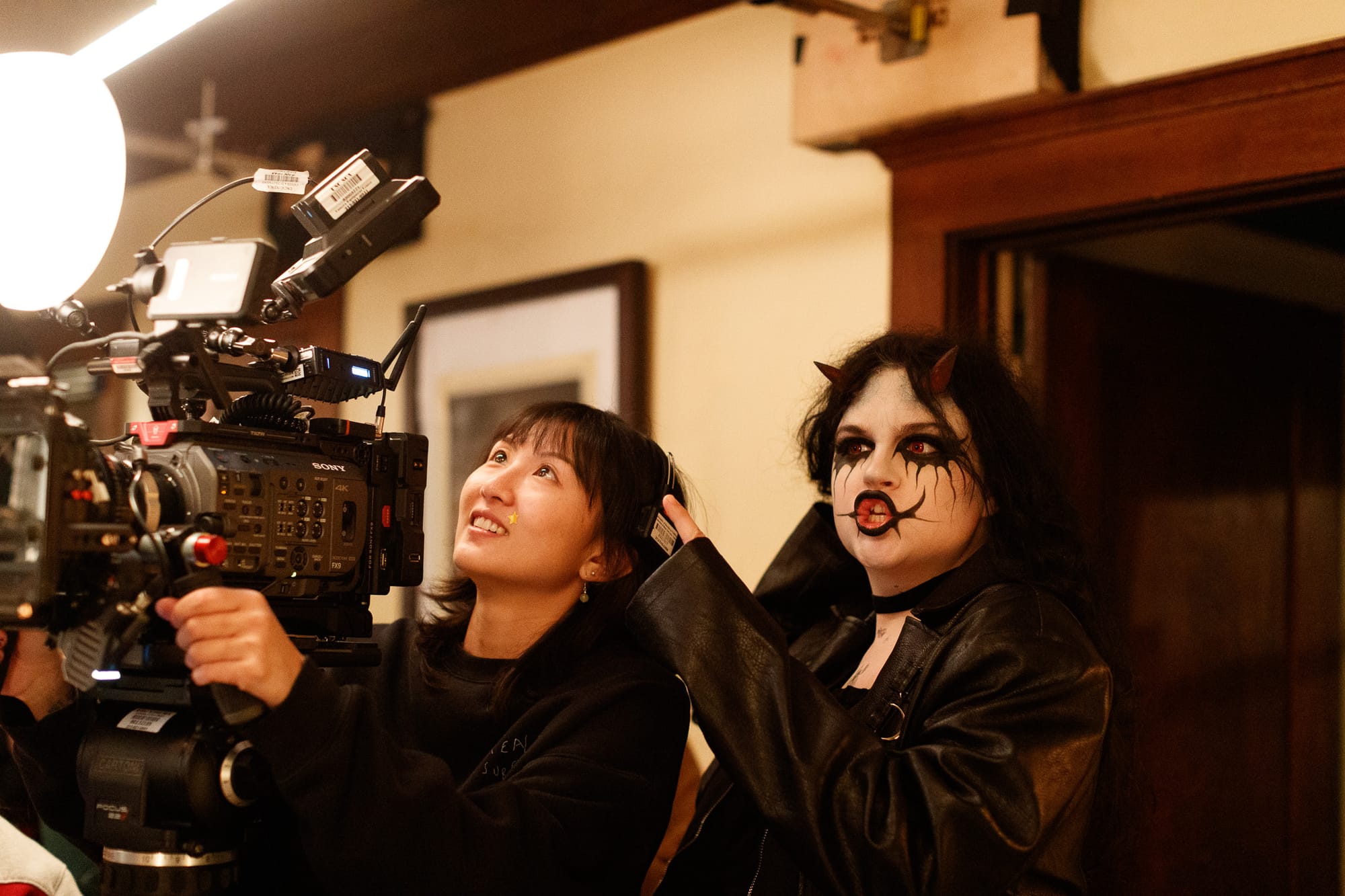 BTS shot from I Want to Hook Up With Dylan But My Social Score Is Negative Ten Trillion
