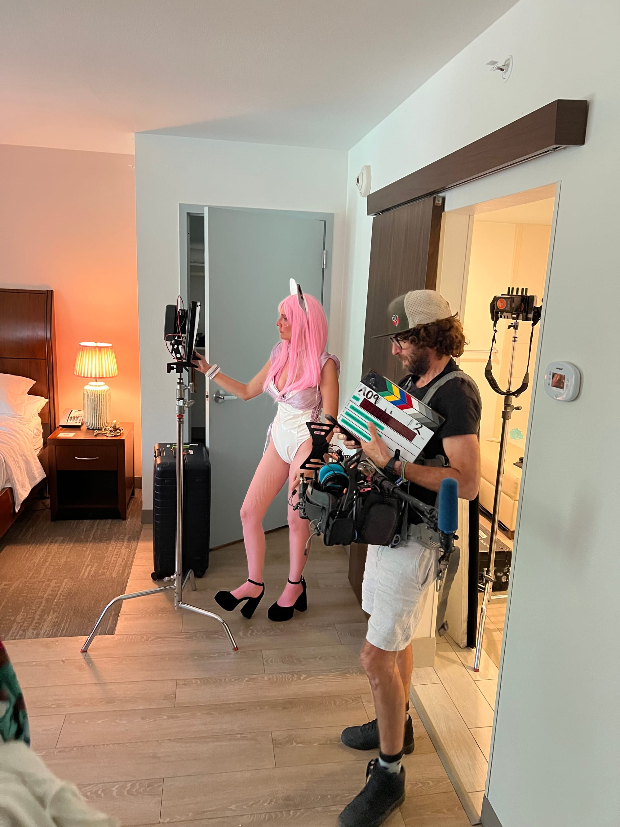 BTS shot from Doctor Death Grip