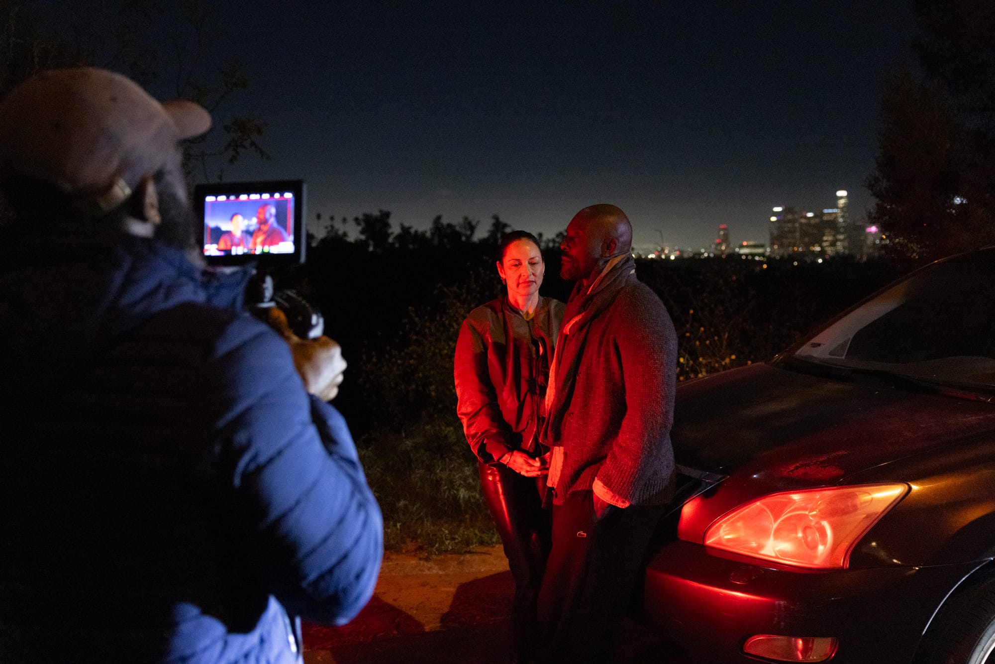 BTS shot from Tu Viens D'où