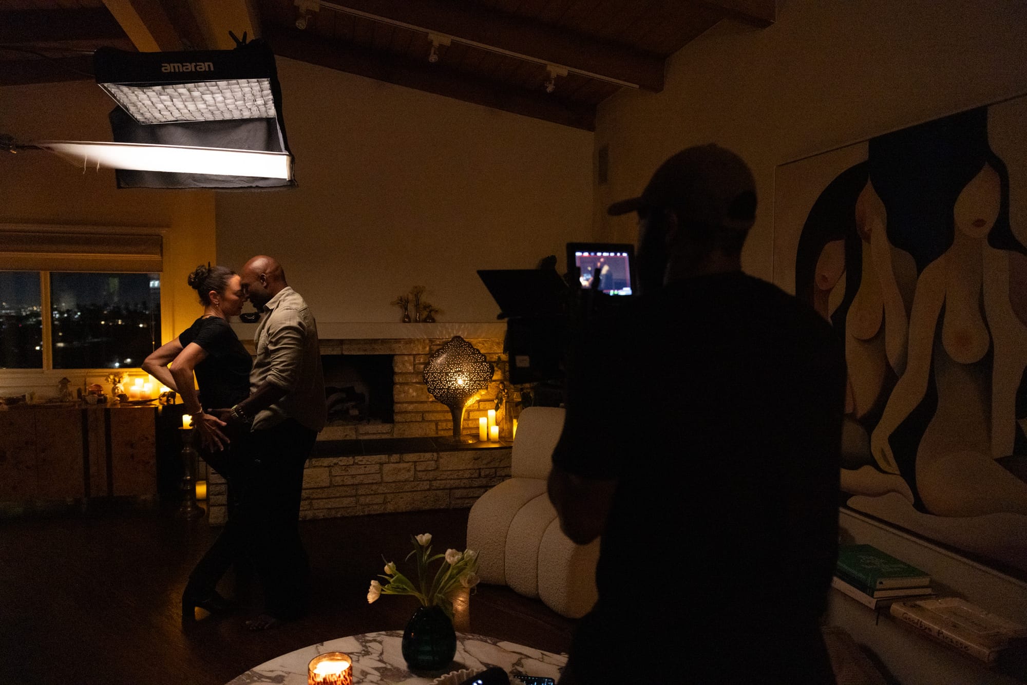 BTS shot from Tu Viens D'où