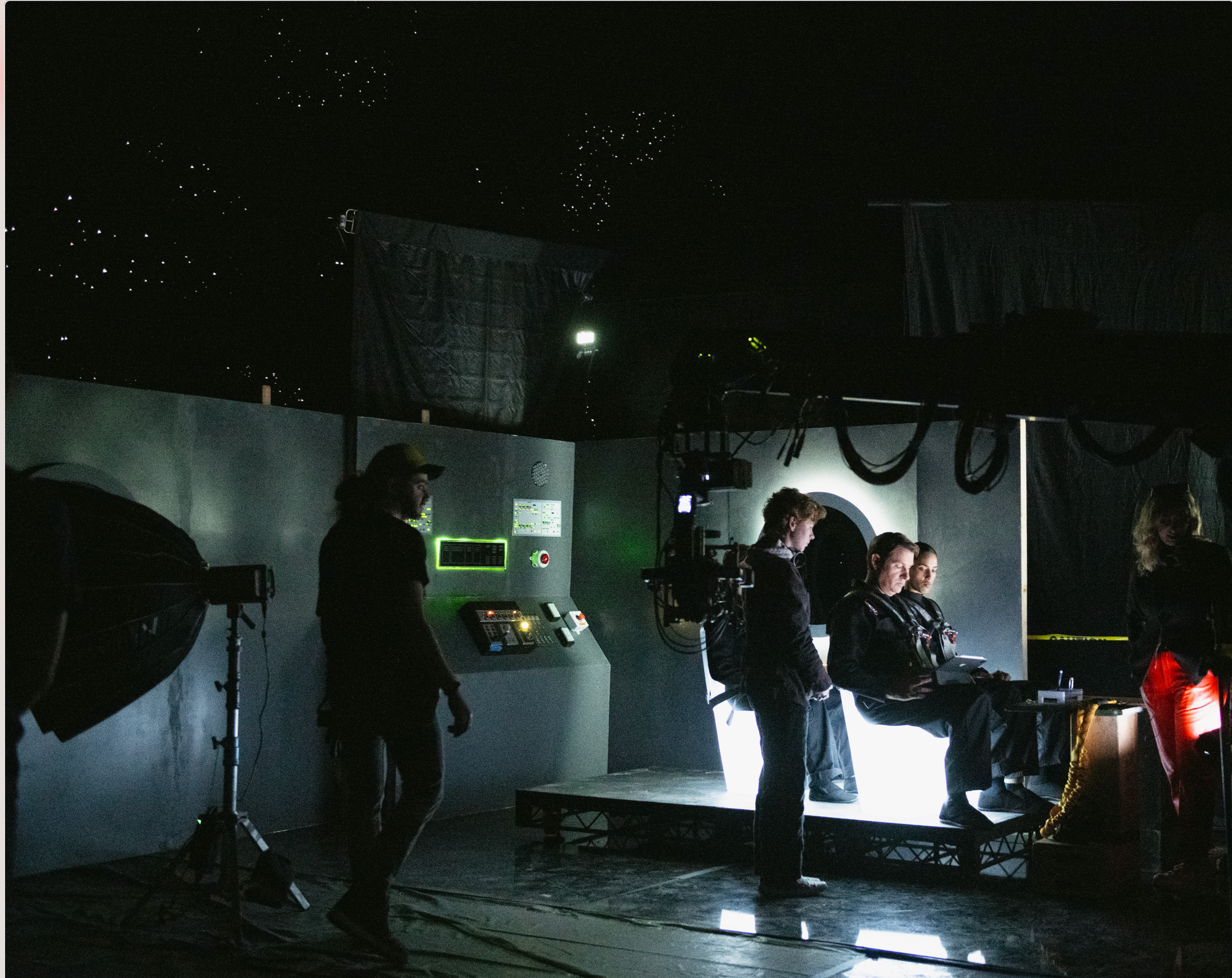 BTS shot from EUROPA