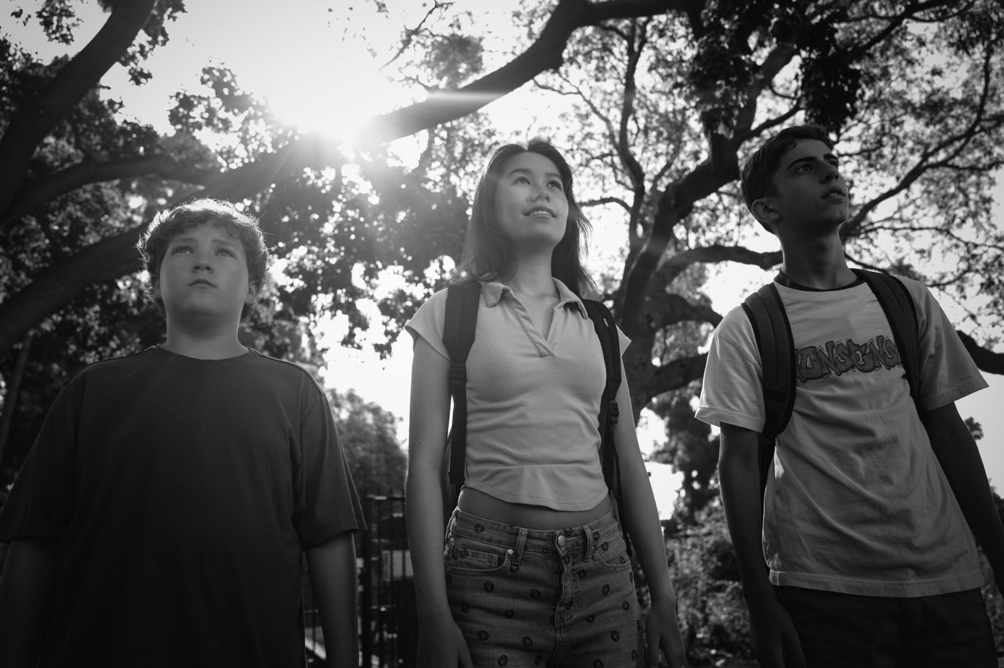Film still from They Haunt Him