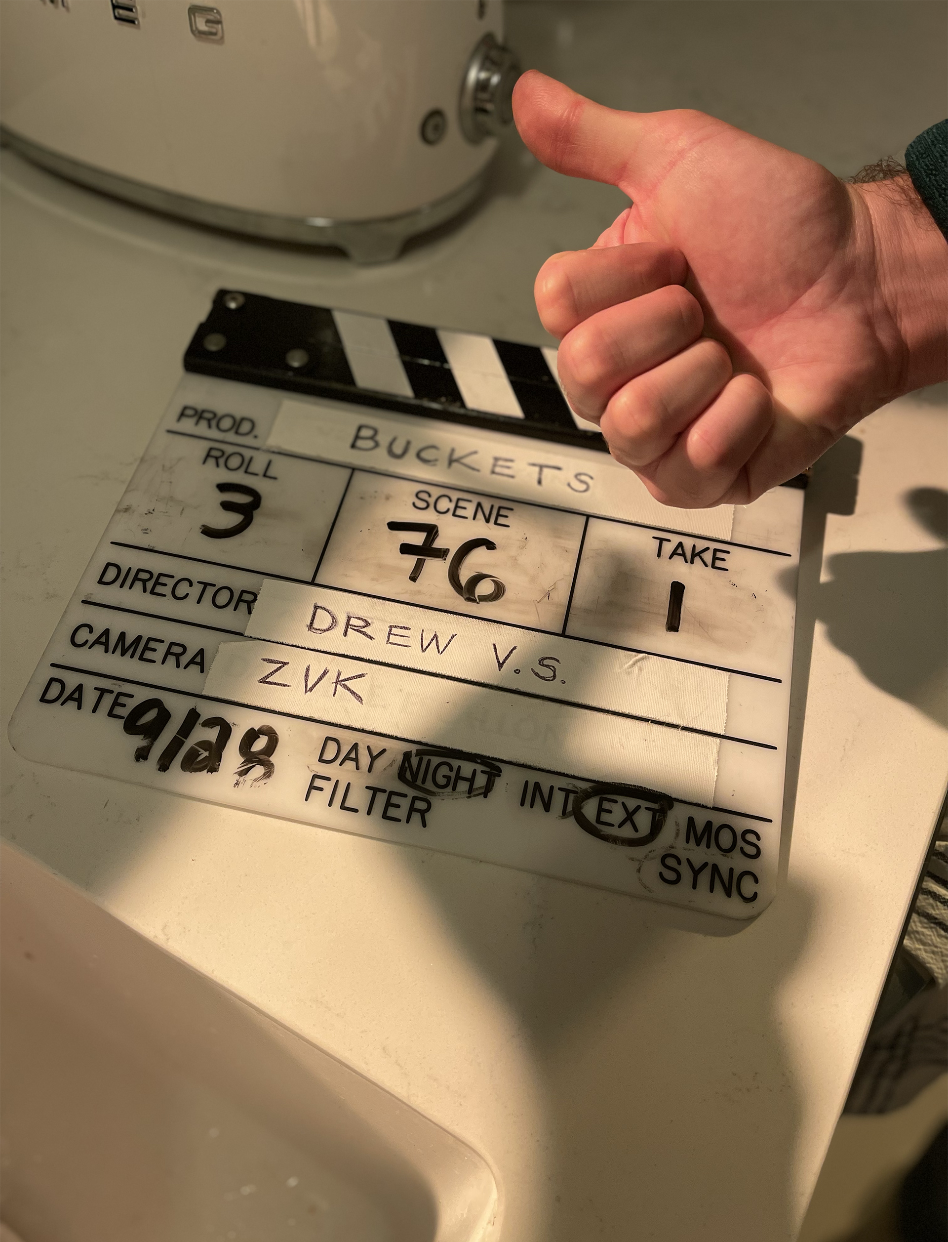 BTS shot from Buckets