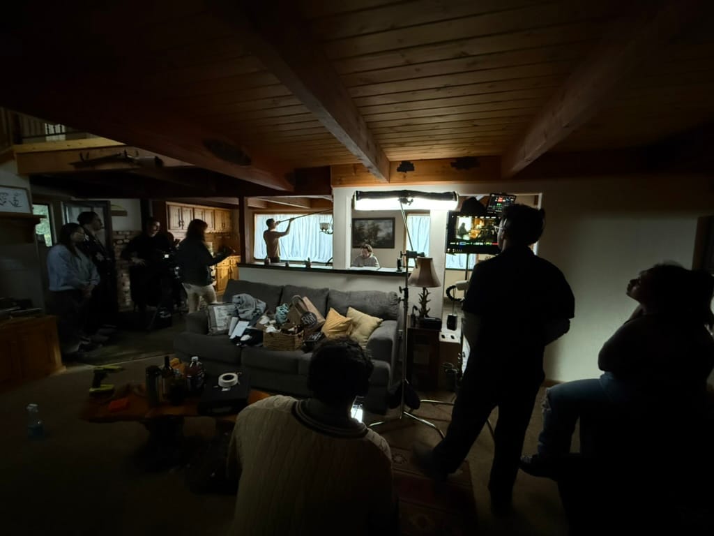 BTS shot from The Rattlin' Bog