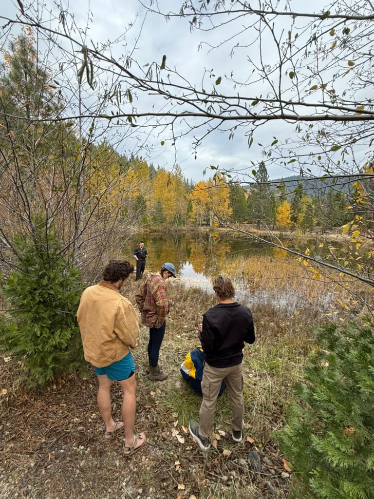 BTS shot from The Rattlin' Bog