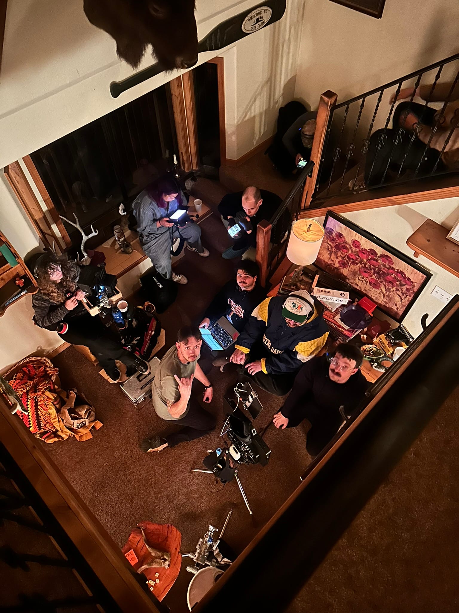 BTS shot from The Rattlin' Bog